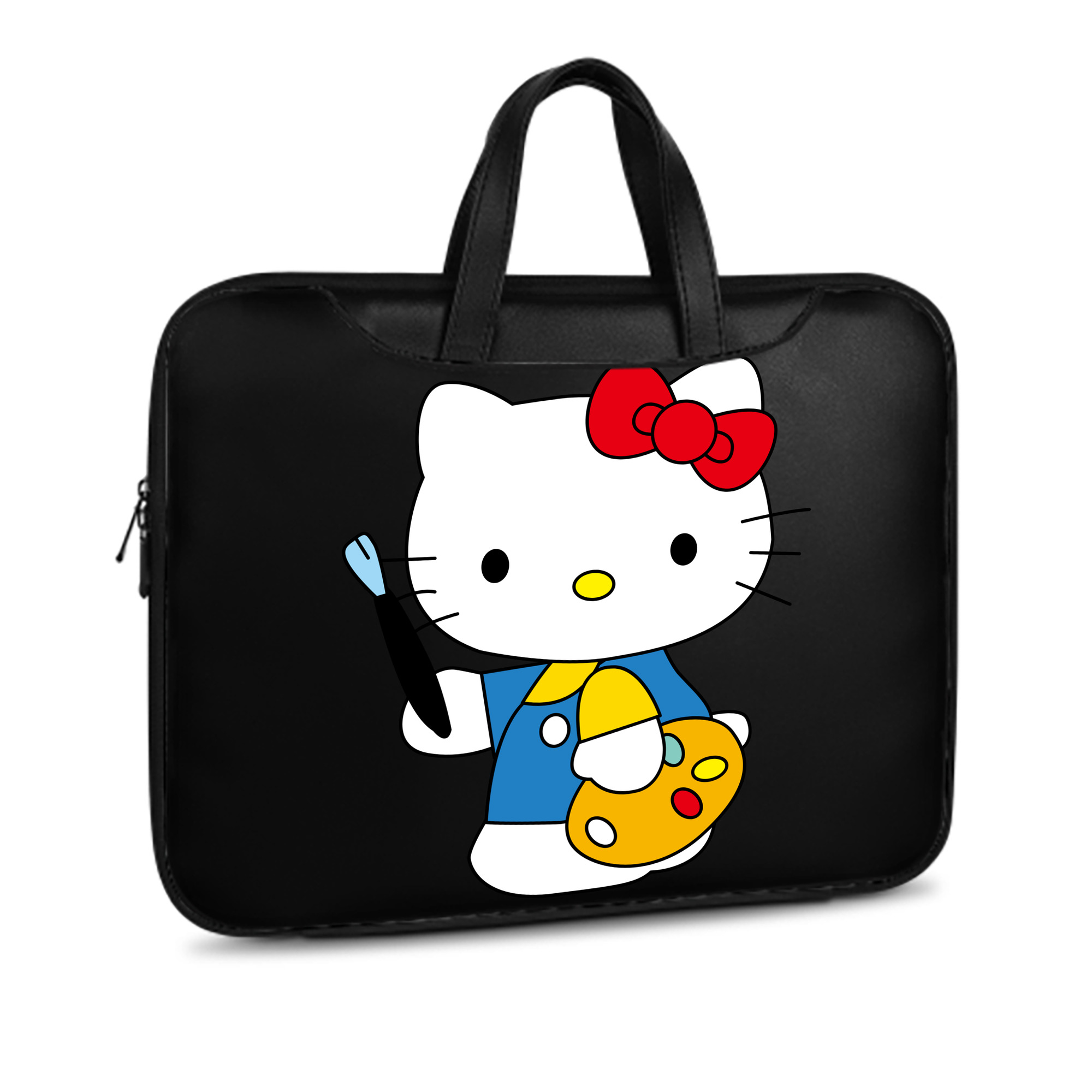（画像用） Hello Kitty ハローキティ レザーラップトップバッグ　ノートパソコンケース