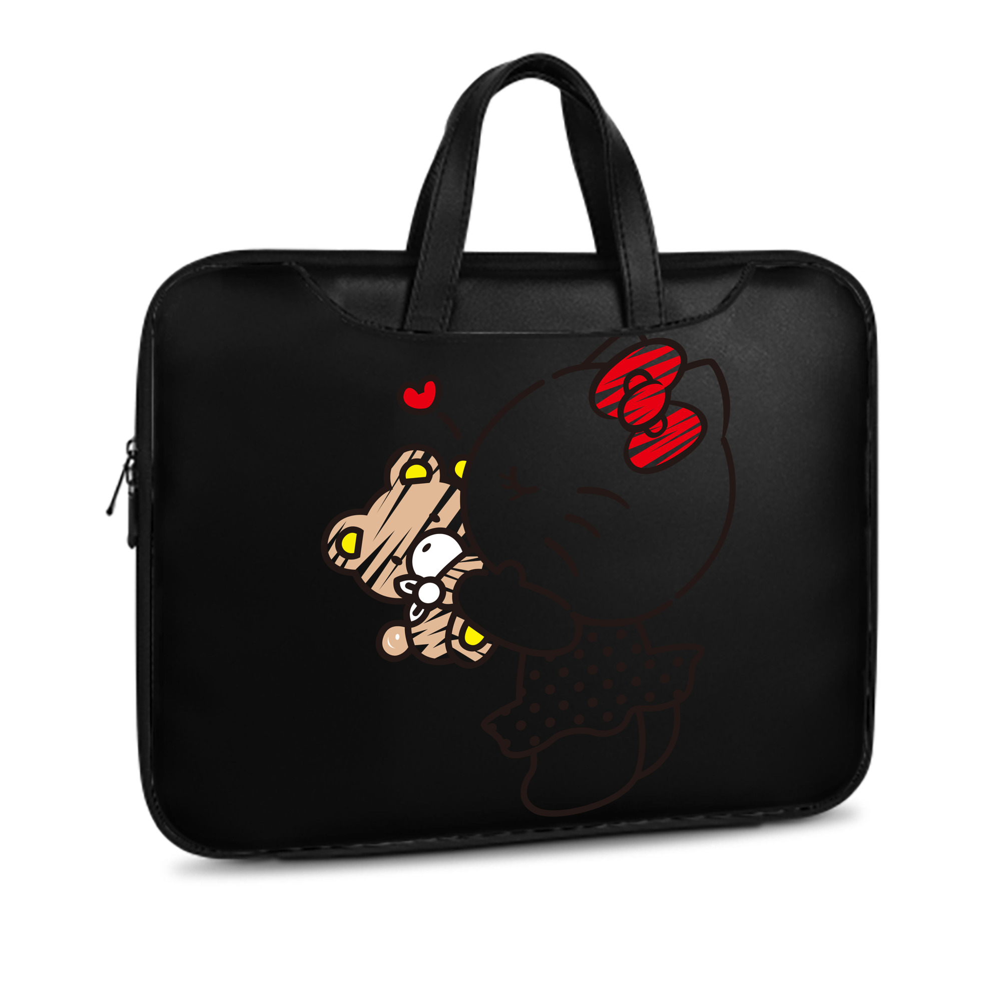 （画像用） Hello Kitty ハローキティ レザーラップトップバッグ　ノートパソコンケース