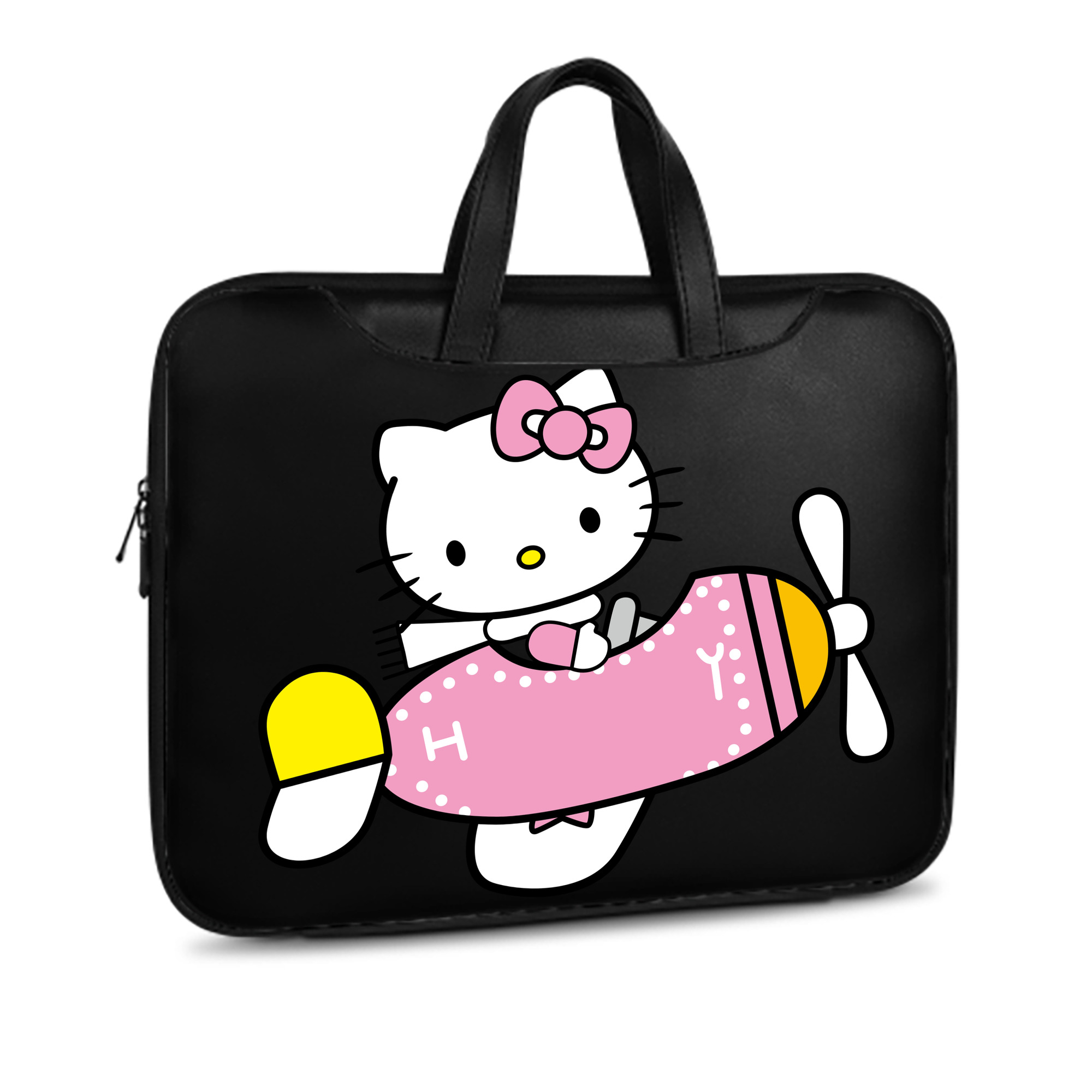 （画像用） Hello Kitty ハローキティ レザーラップトップバッグ　ノートパソコンケース