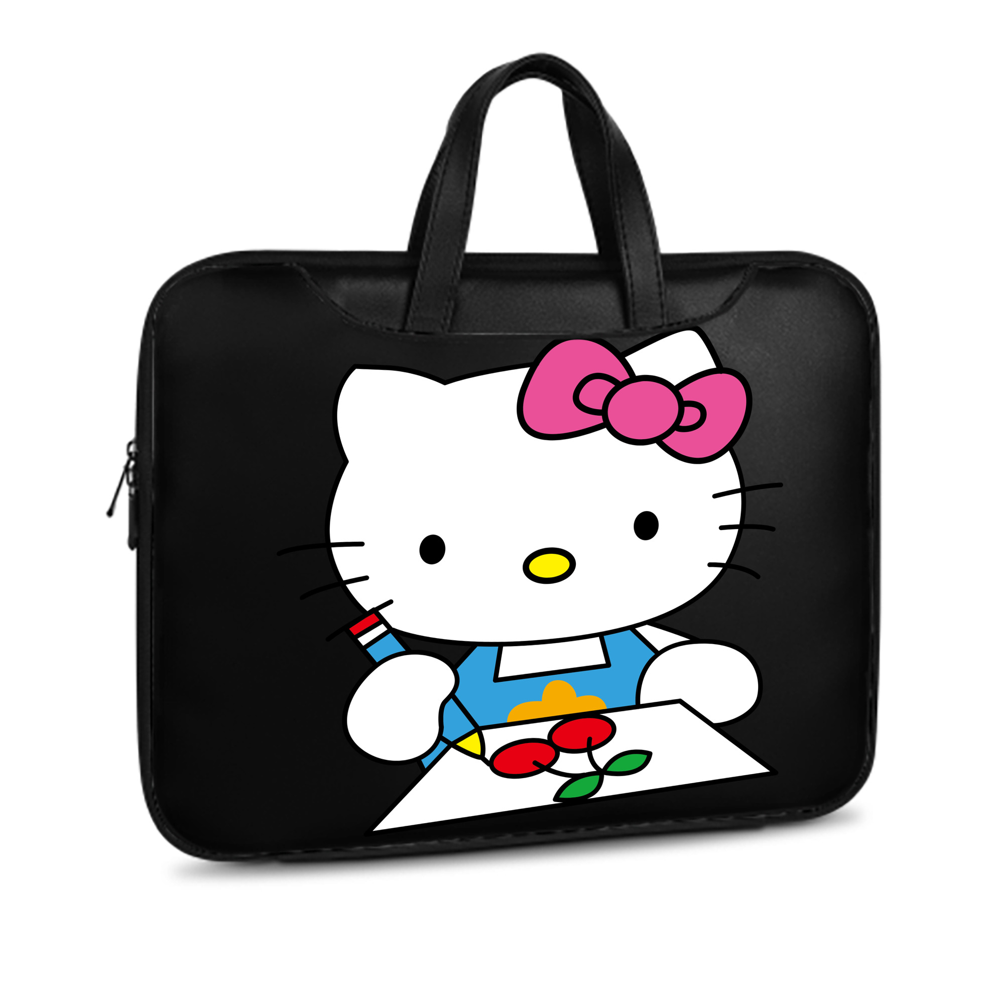 （画像用） Hello Kitty ハローキティ レザーラップトップバッグ　ノートパソコンケース