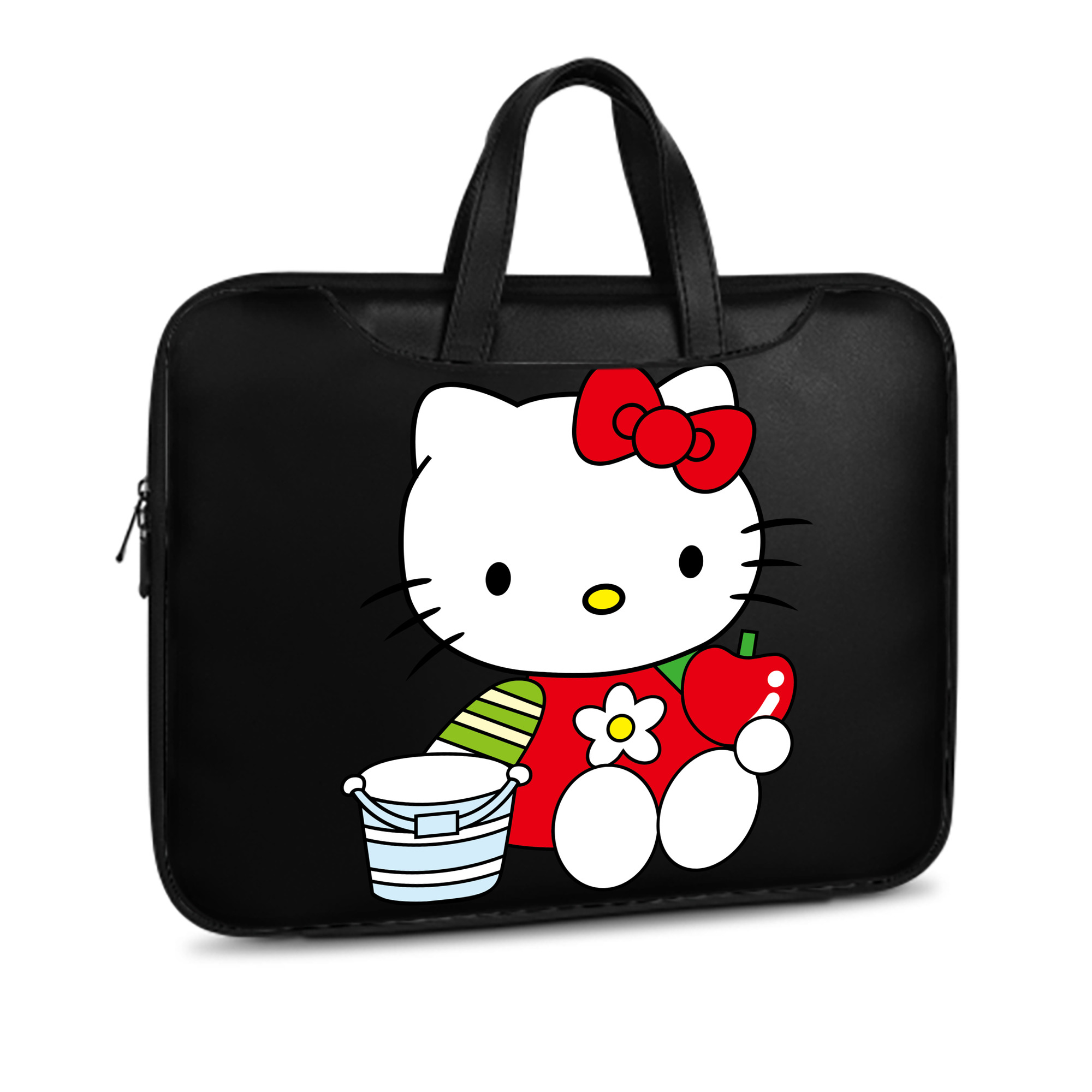 （画像用） Hello Kitty ハローキティ レザーラップトップバッグ　ノートパソコンケース