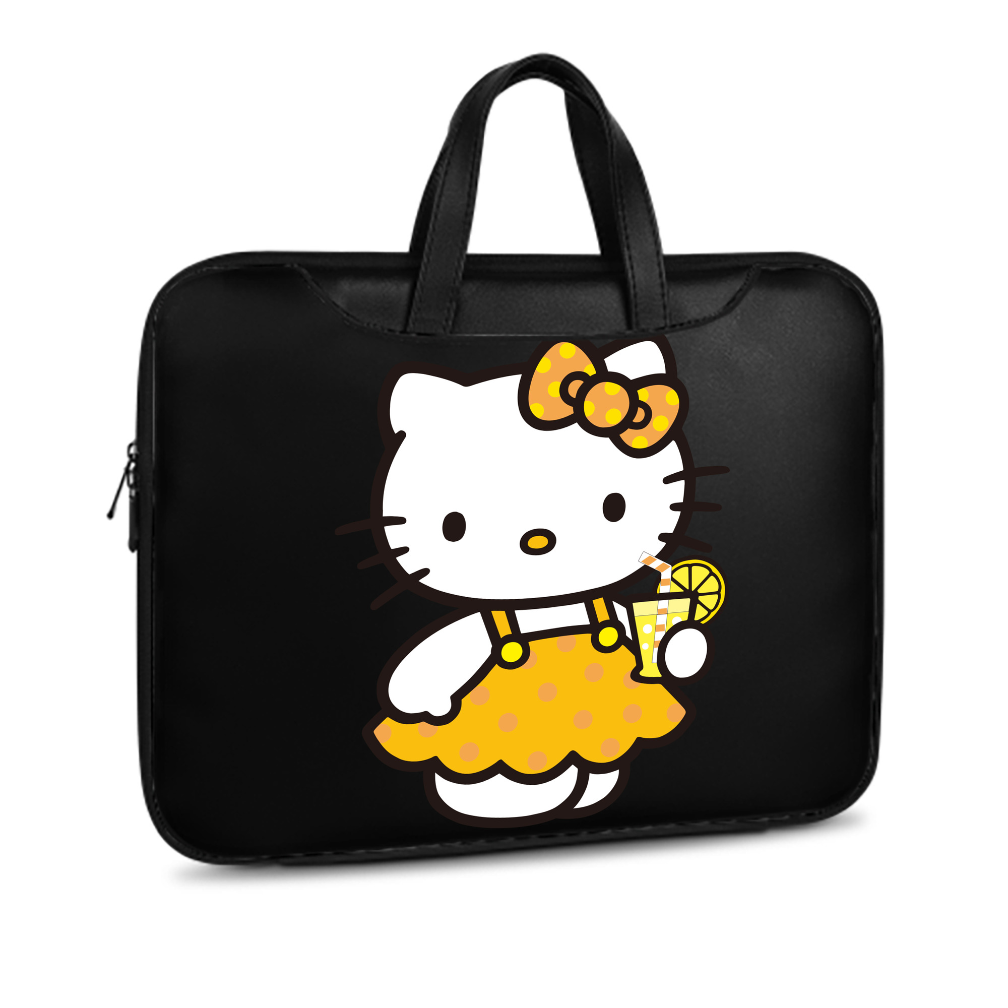 （画像用） Hello Kitty ハローキティ レザーラップトップバッグ　ノートパソコンケース