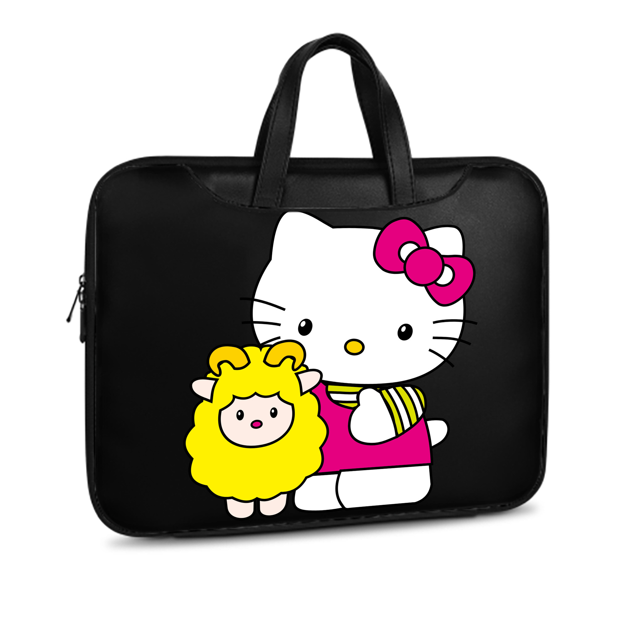 （画像用） Hello Kitty ハローキティ レザーラップトップバッグ　ノートパソコンケース