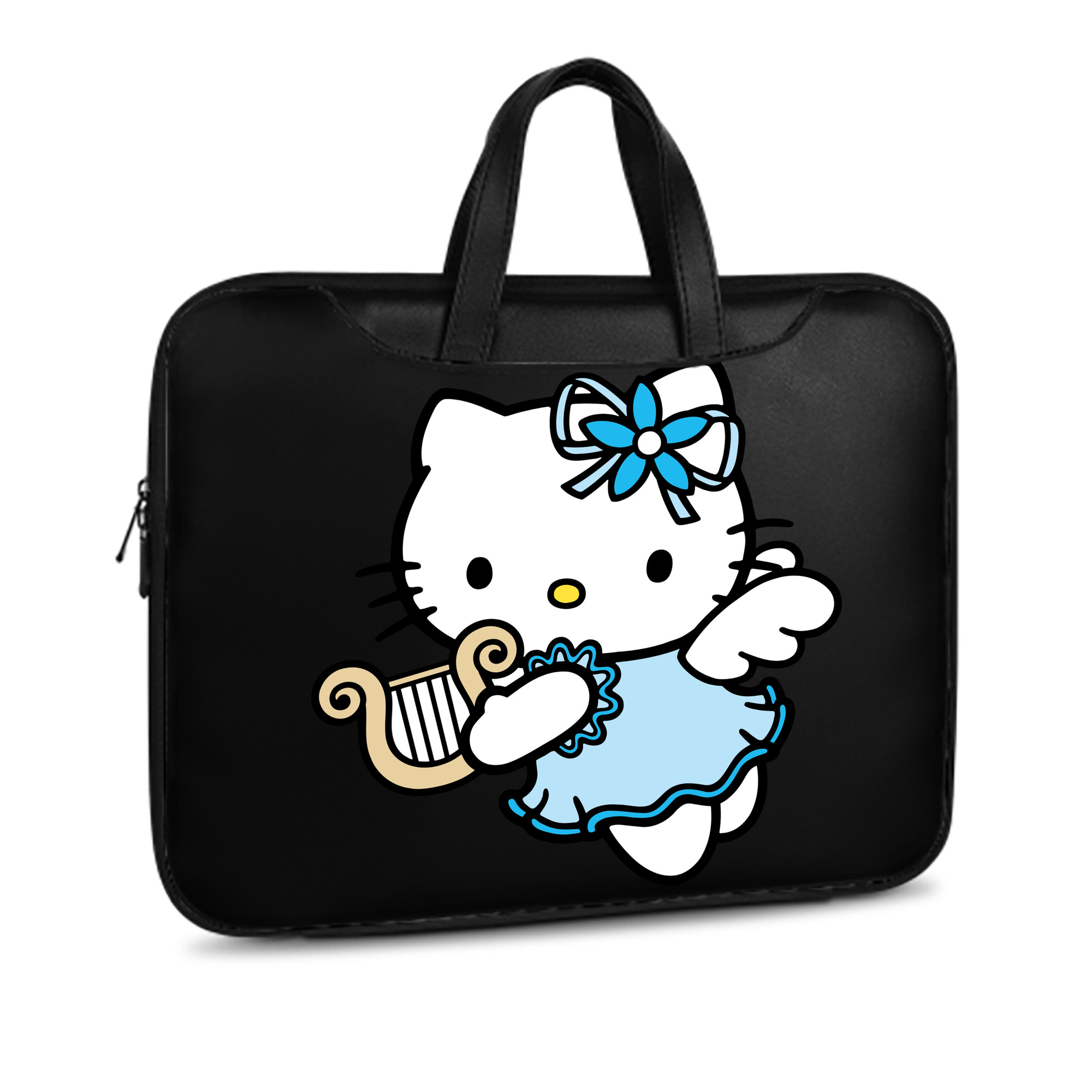 （画像用） Hello Kitty ハローキティ レザーラップトップバッグ　ノートパソコンケース