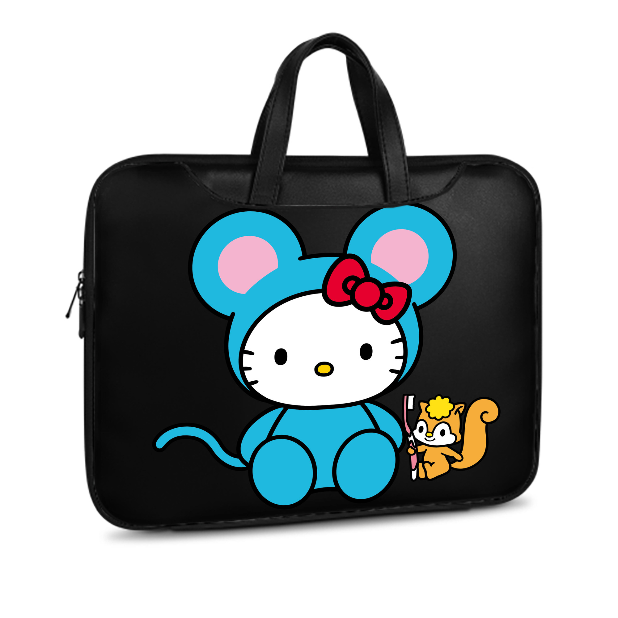 （画像用） Hello Kitty ハローキティ レザーラップトップバッグ　ノートパソコンケース