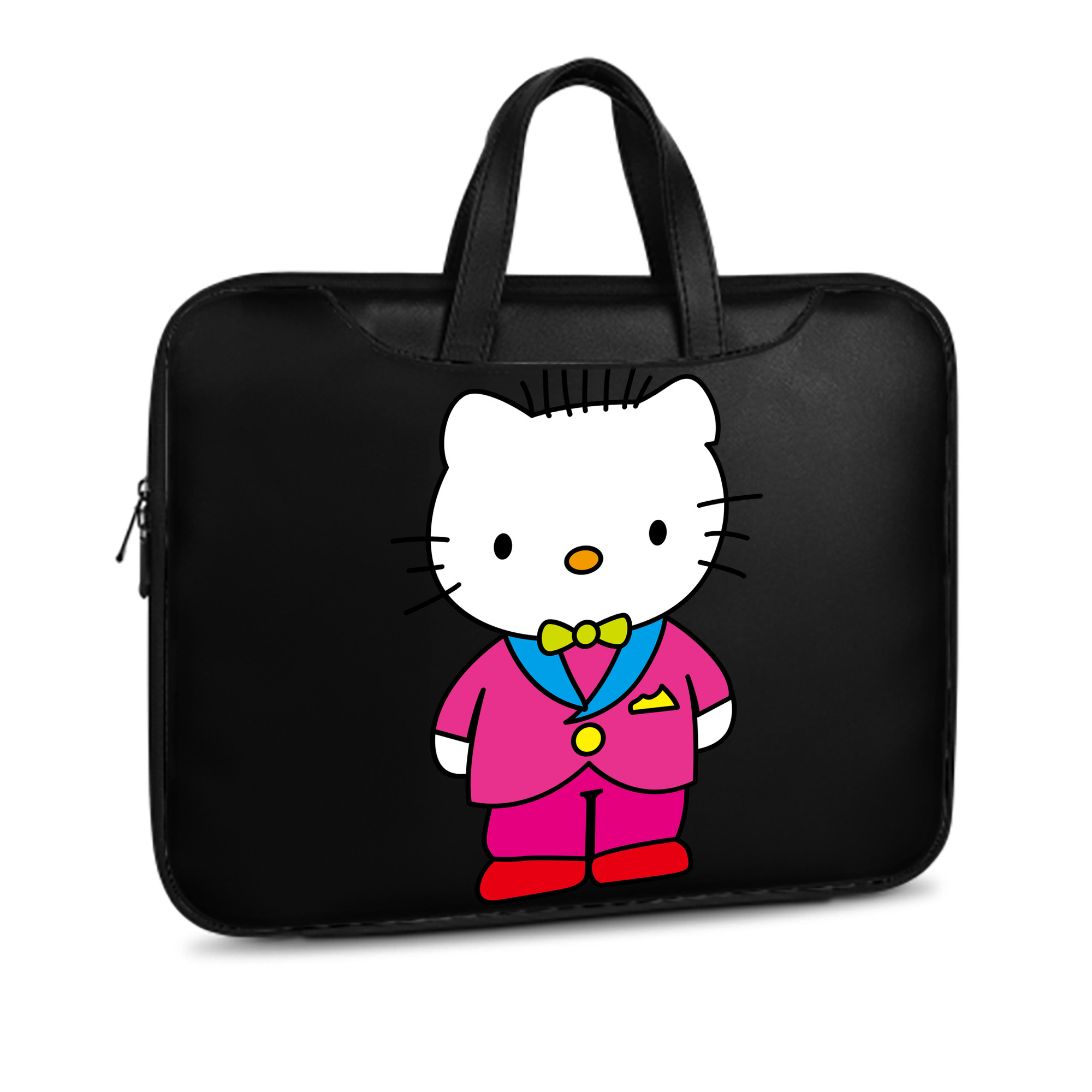 （画像用） Hello Kitty ハローキティ レザーラップトップバッグ　ノートパソコンケース