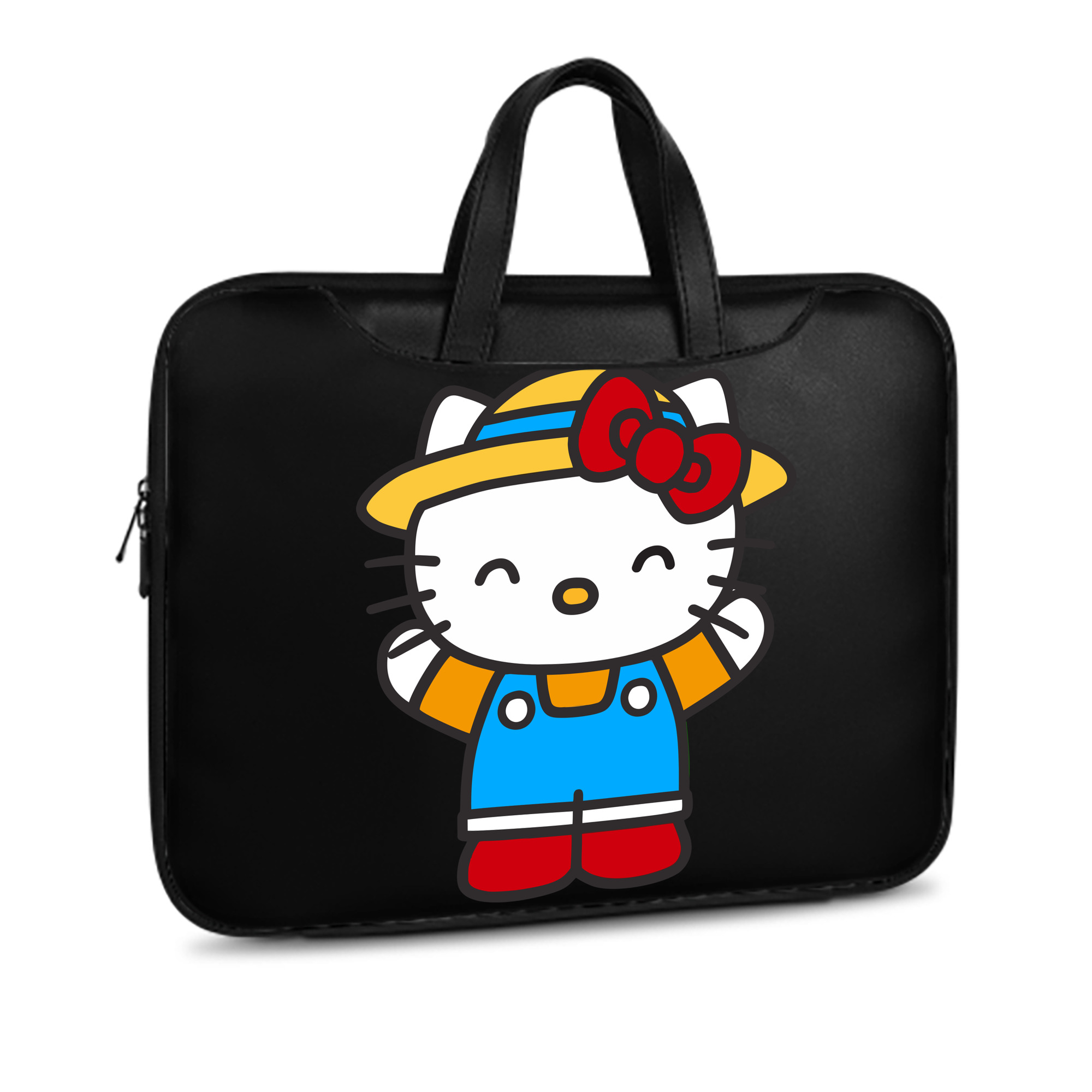 （画像用） Hello Kitty ハローキティ レザーラップトップバッグ　ノートパソコンケース