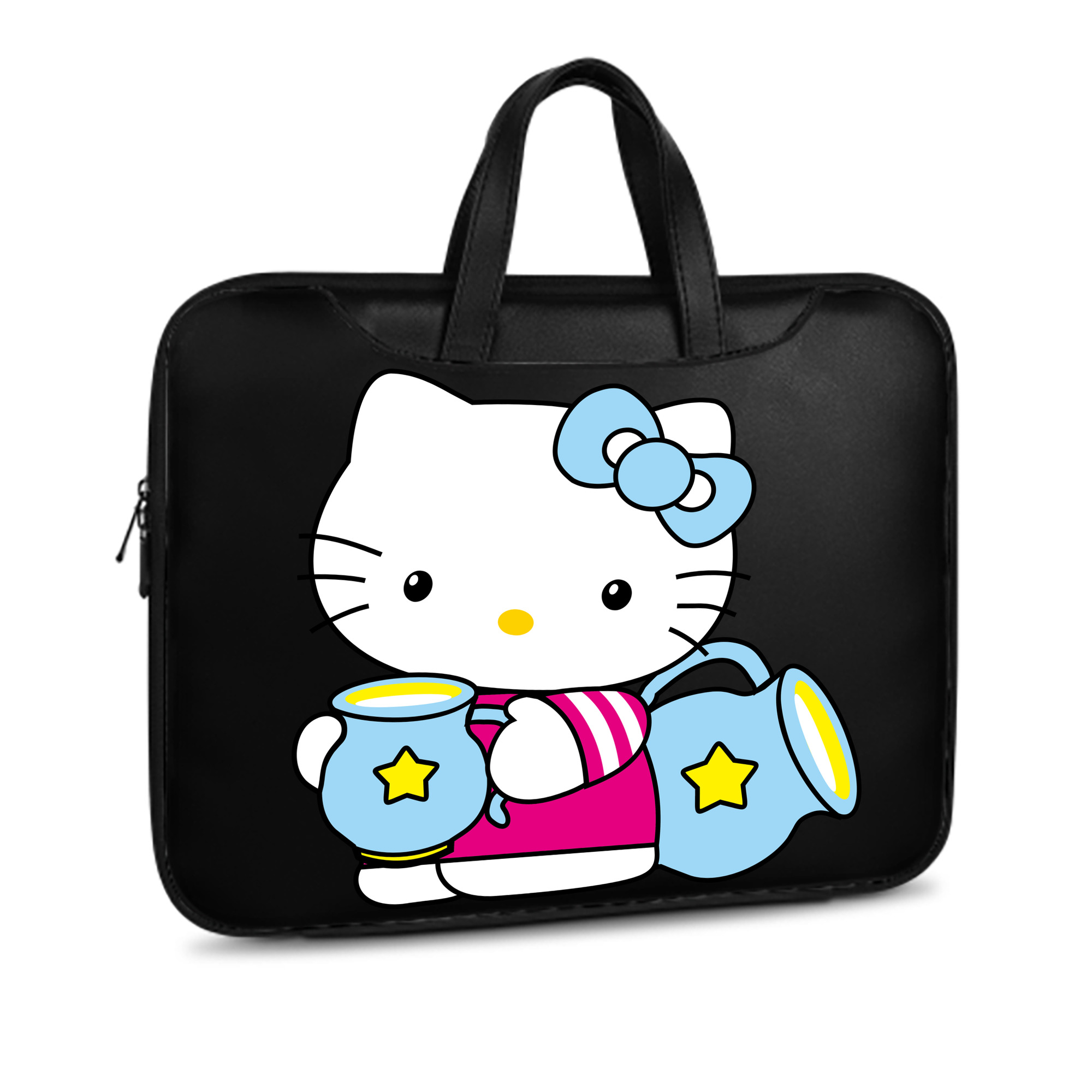（画像用） Hello Kitty ハローキティ レザーラップトップバッグ　ノートパソコンケース