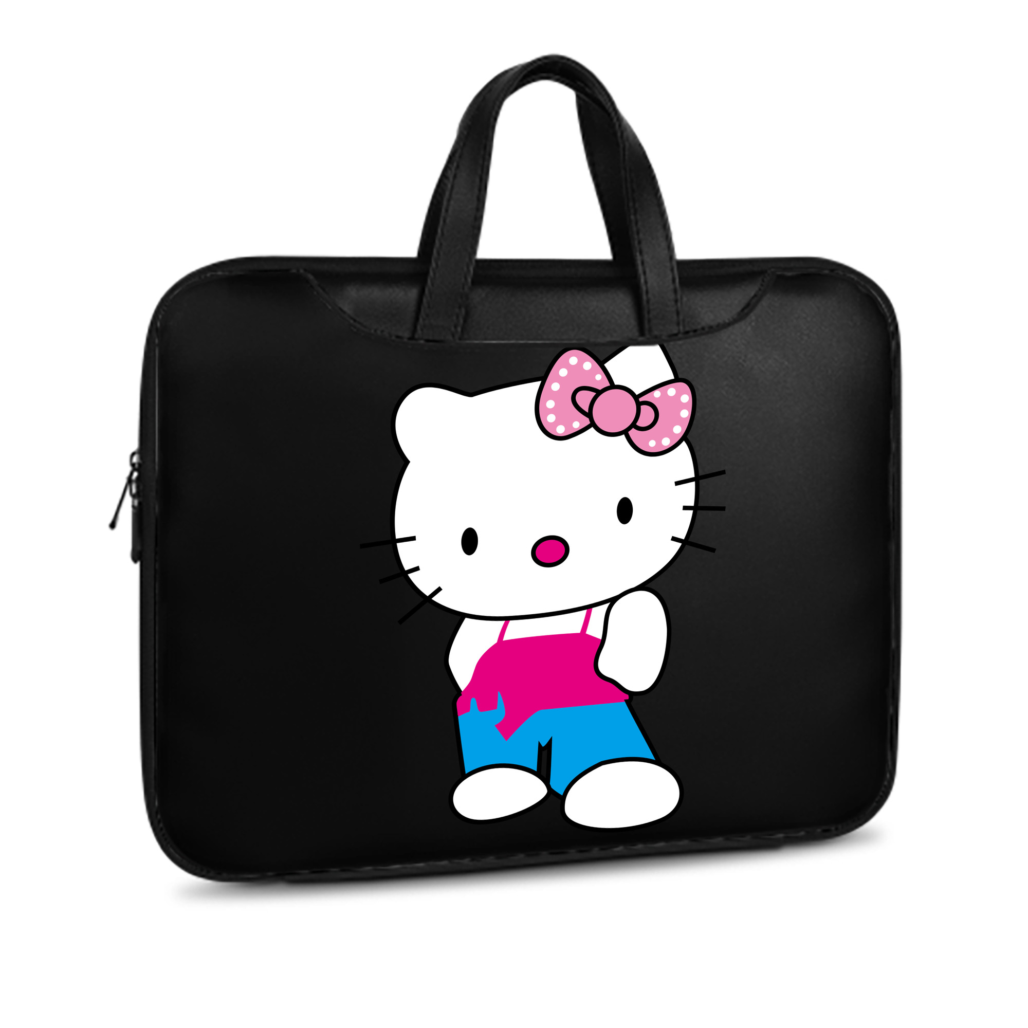 （画像用） Hello Kitty ハローキティ レザーラップトップバッグ　ノートパソコンケース