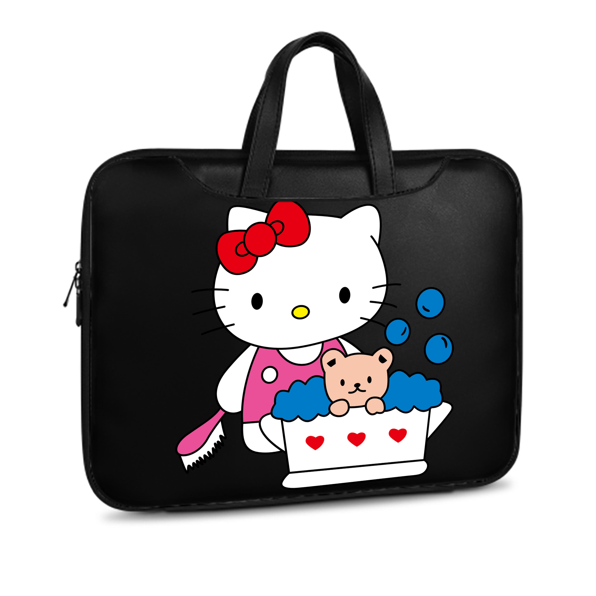 （画像用） Hello Kitty ハローキティ レザーラップトップバッグ　ノートパソコンケース