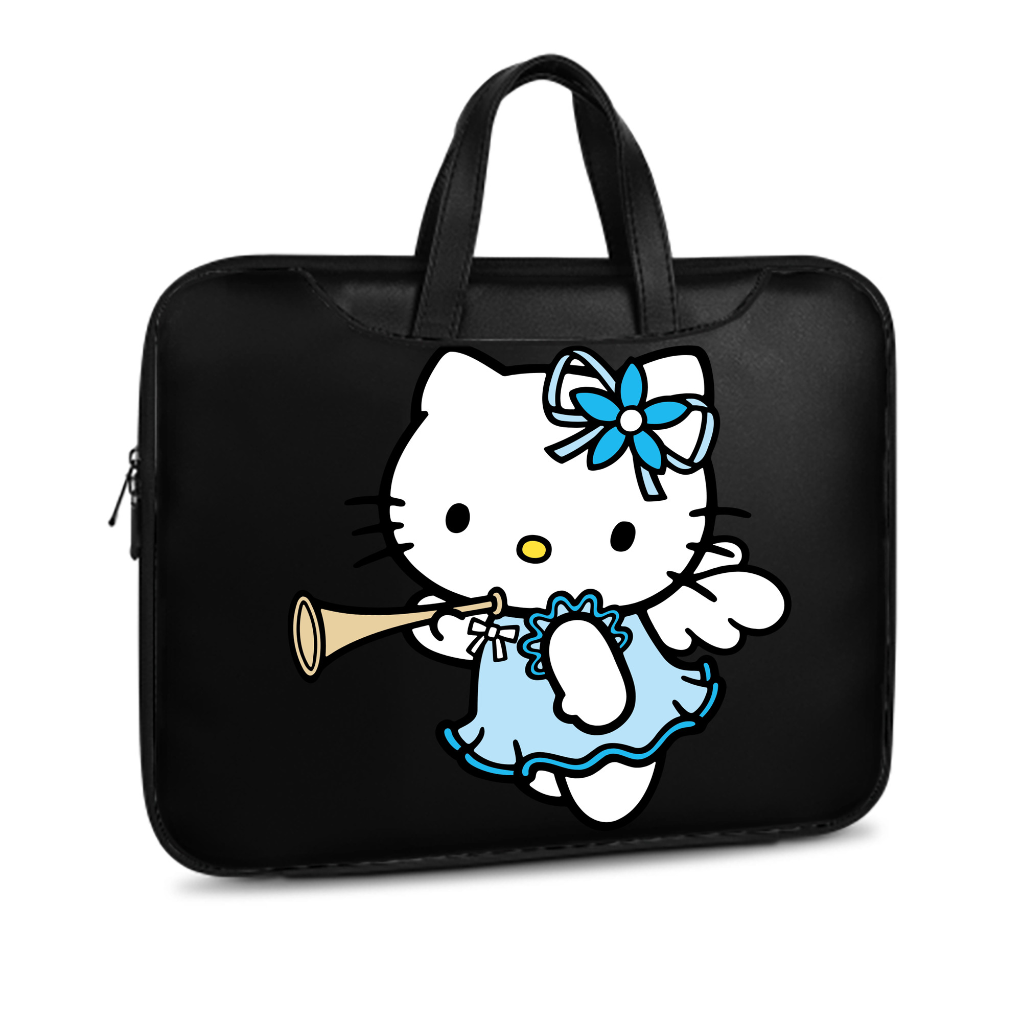 （画像用） Hello Kitty ハローキティ レザーラップトップバッグ　ノートパソコンケース