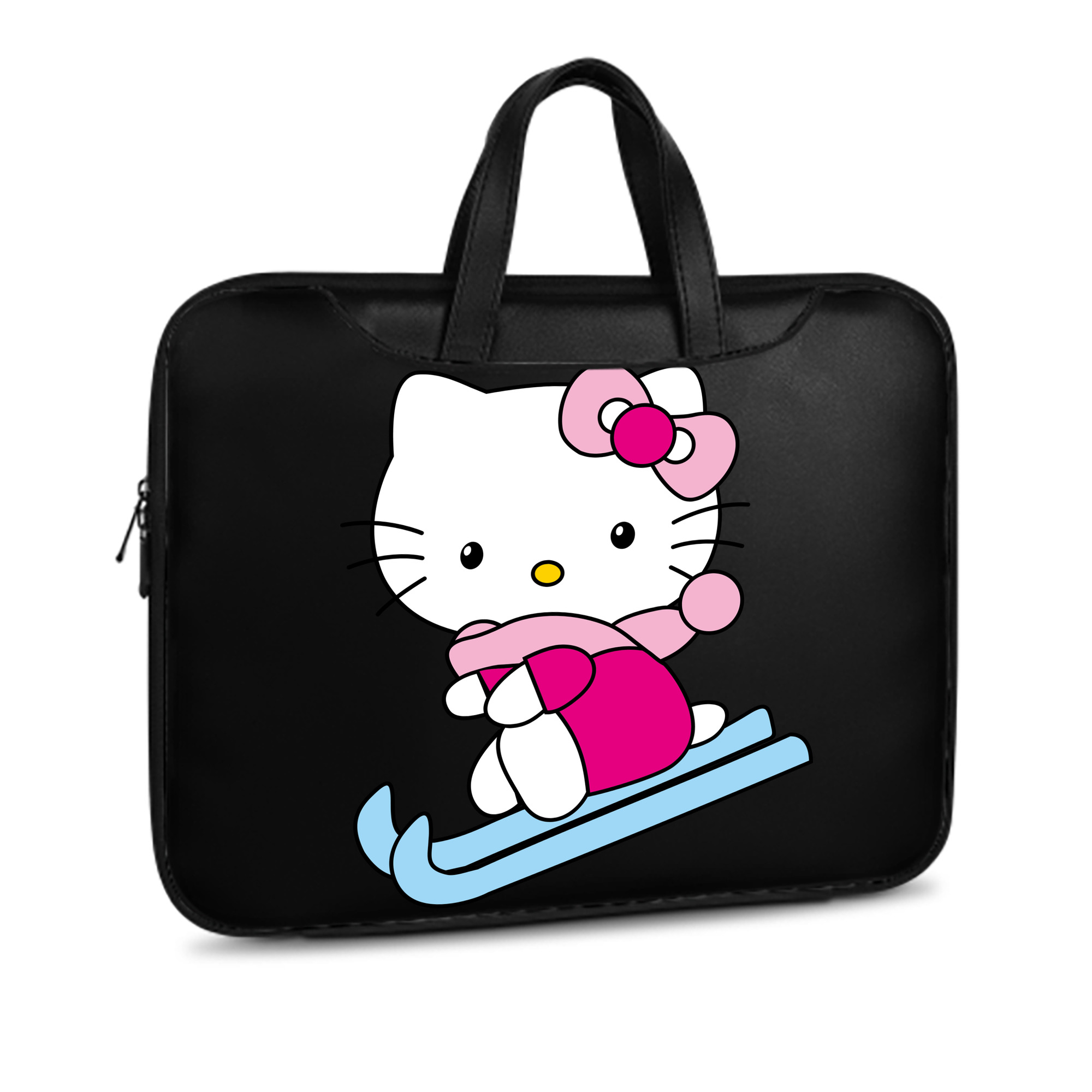 （画像用） Hello Kitty ハローキティ レザーラップトップバッグ　ノートパソコンケース