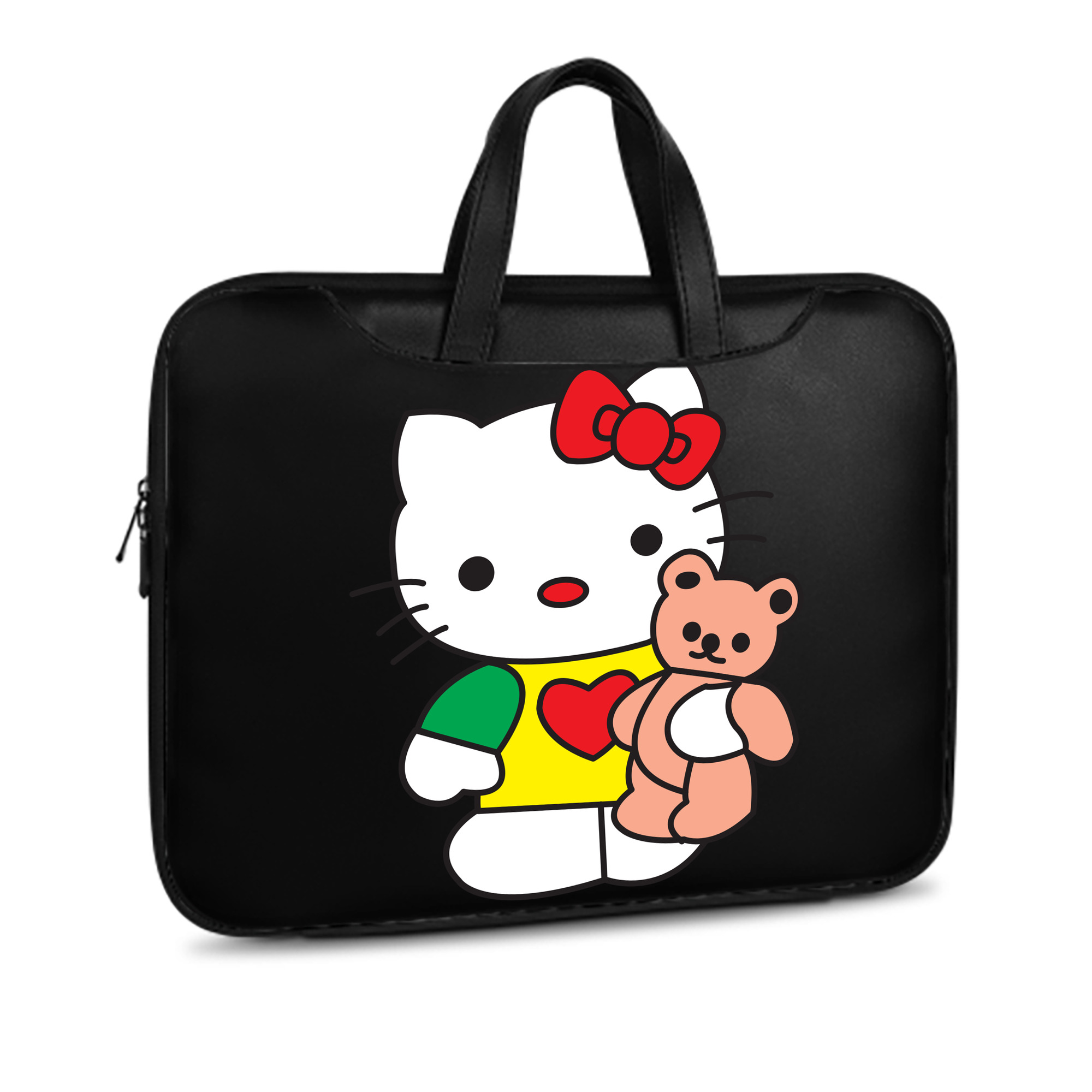 （画像用） Hello Kitty ハローキティ レザーラップトップバッグ　ノートパソコンケース