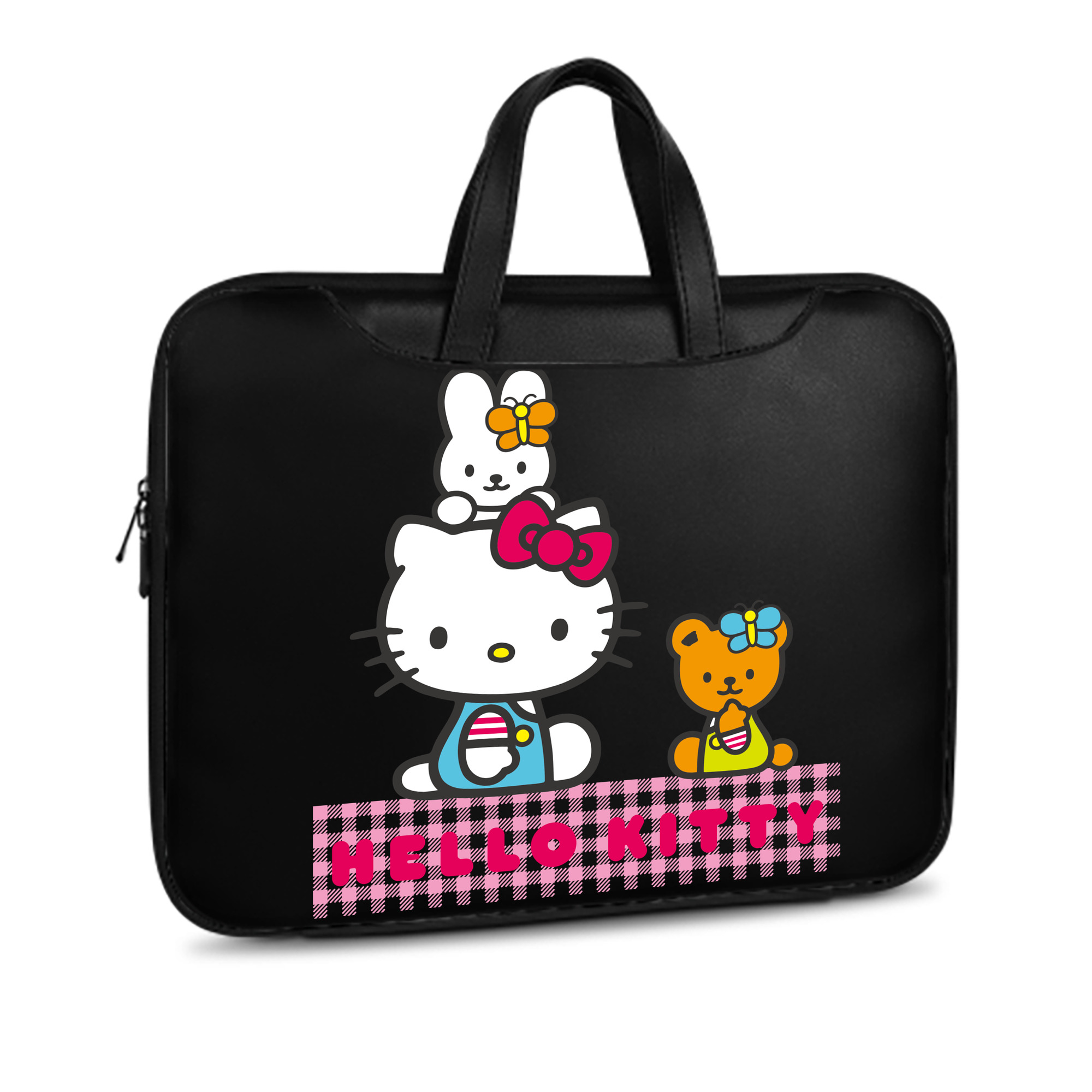 （画像用） Hello Kitty ハローキティ レザーラップトップバッグ　ノートパソコンケース