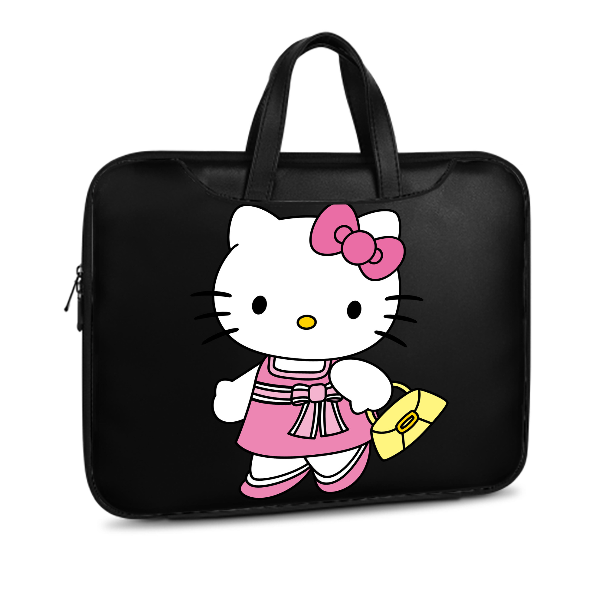 （画像用） Hello Kitty ハローキティ レザーラップトップバッグ　ノートパソコンケース