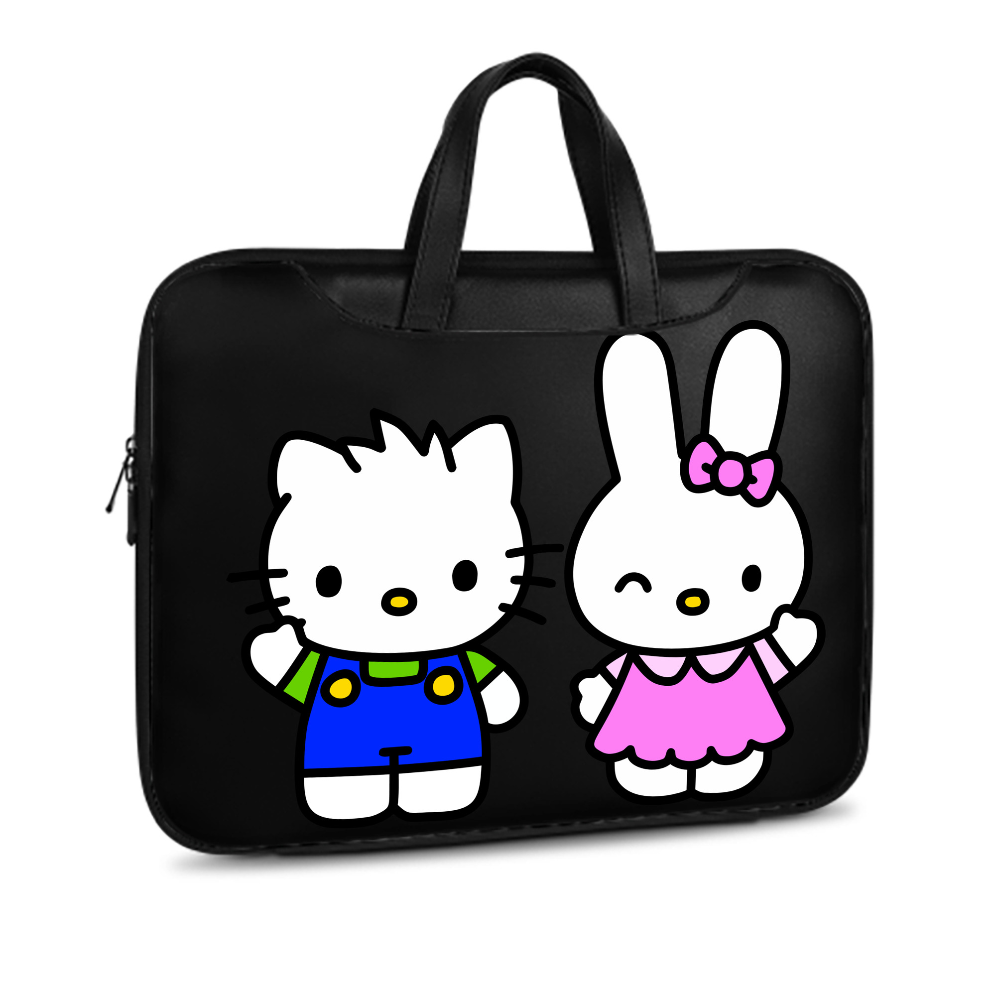 （画像用） Hello Kitty ハローキティ レザーラップトップバッグ　ノートパソコンケース