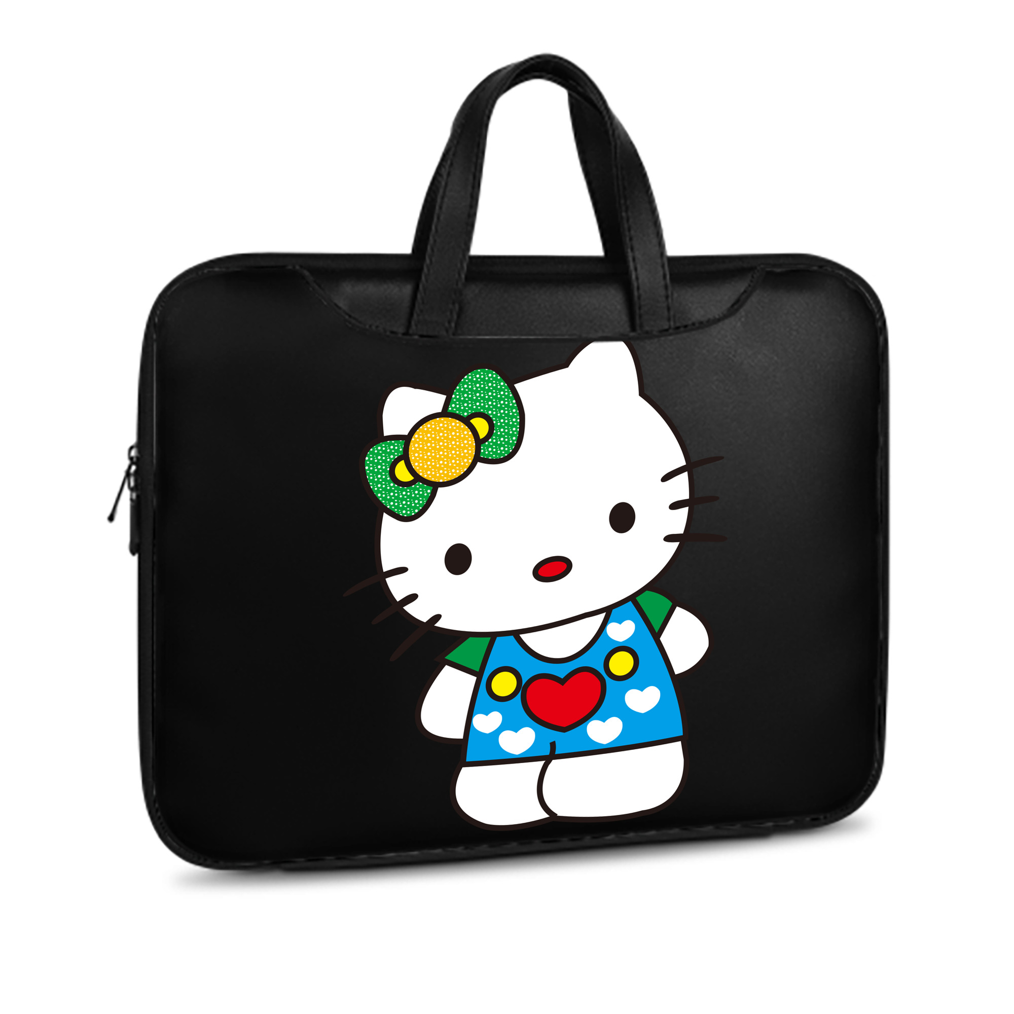 （画像用） Hello Kitty ハローキティ レザーラップトップバッグ　ノートパソコンケース