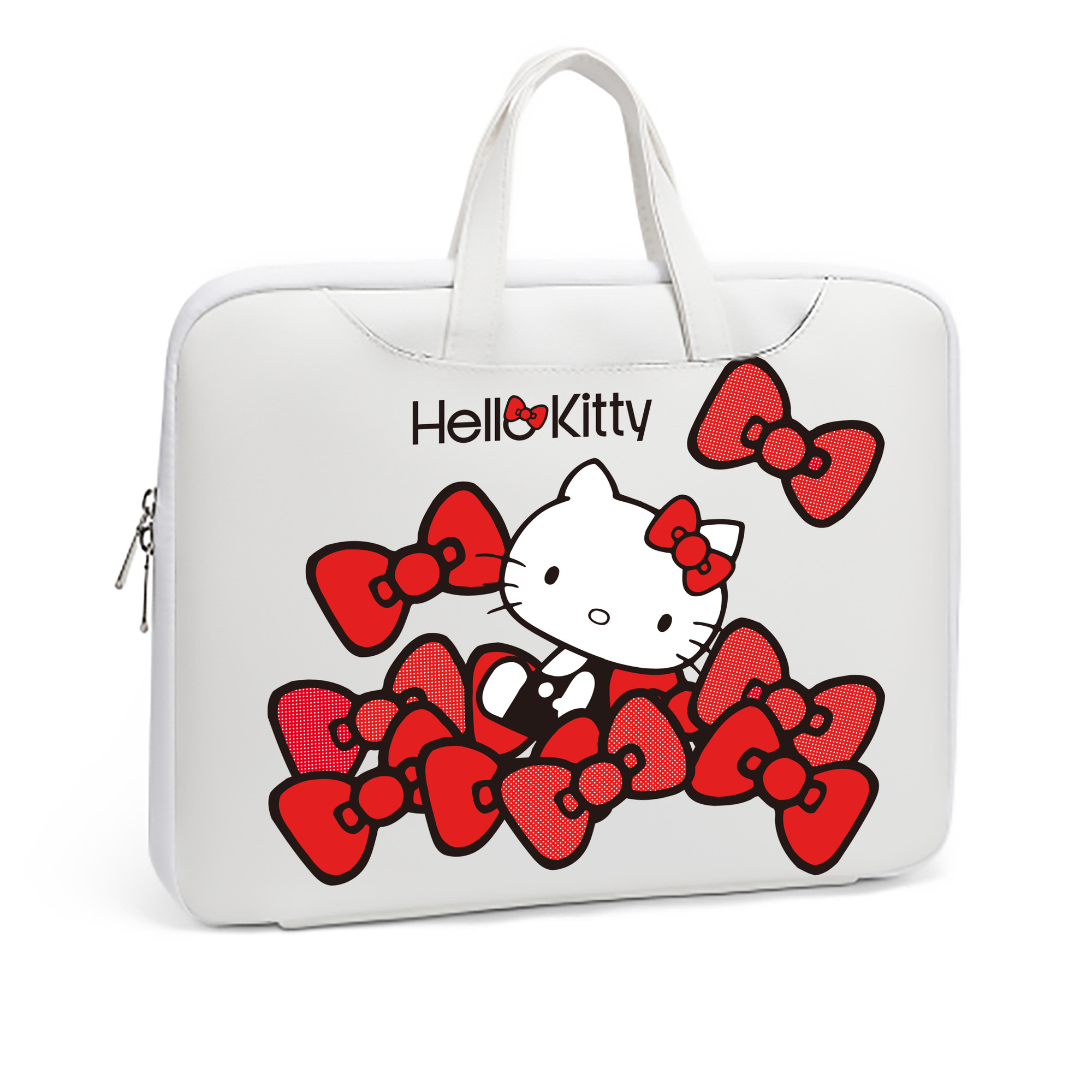 （画像用） Hello Kitty ハローキティ レザーラップトップバッグ　ノートパソコンケース