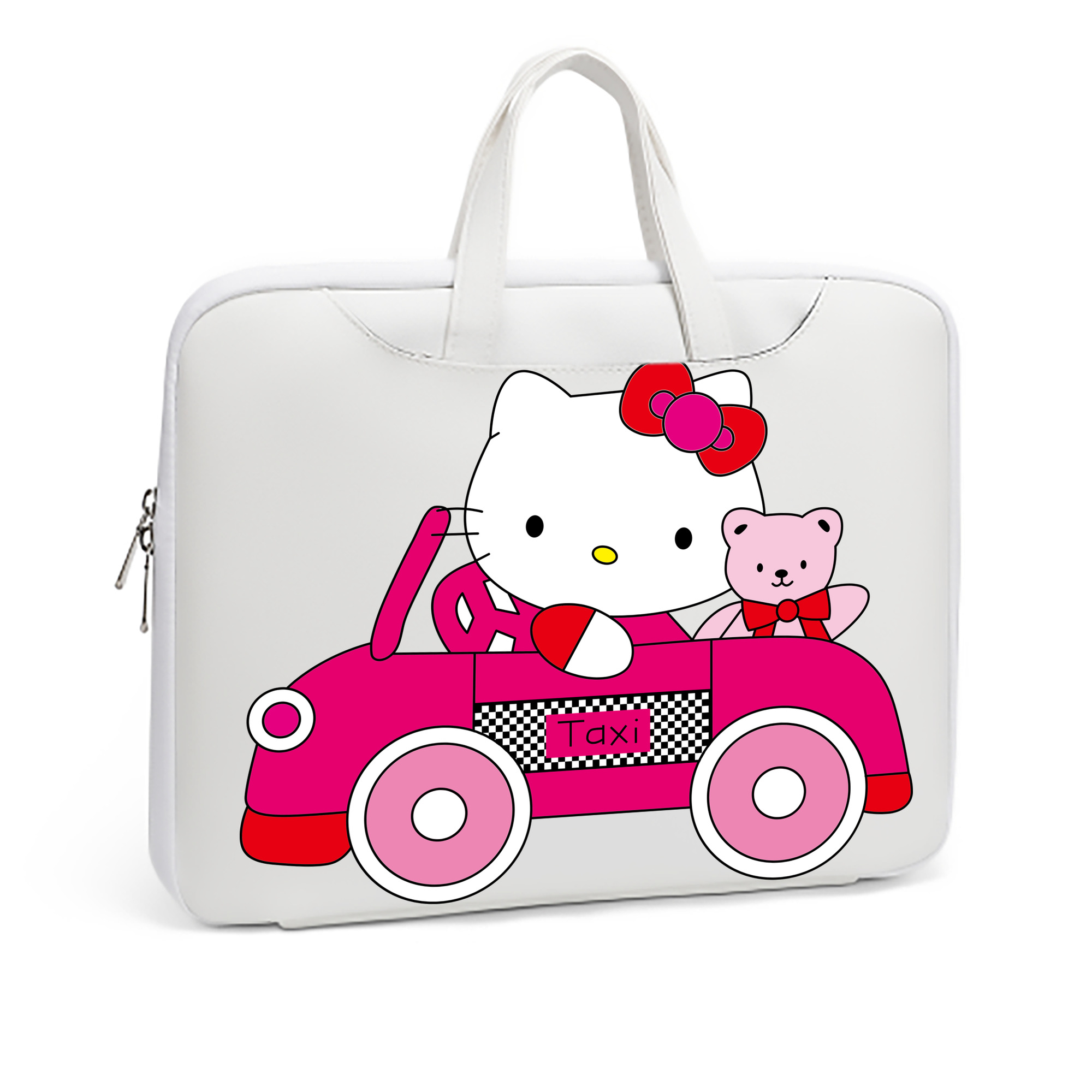 （画像用） Hello Kitty ハローキティ レザーラップトップバッグ　ノートパソコンケース
