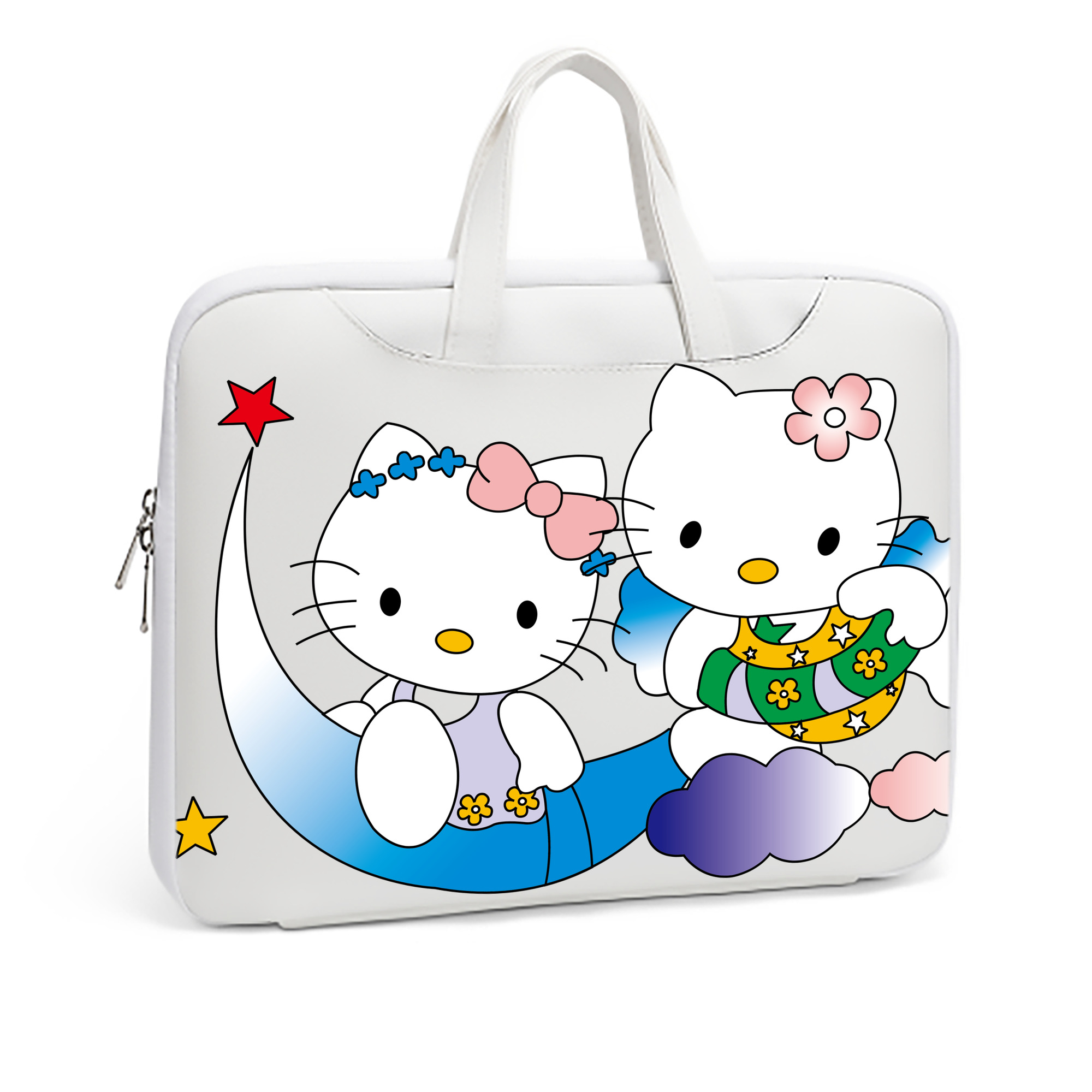 （画像用） Hello Kitty ハローキティ レザーラップトップバッグ　ノートパソコンケース