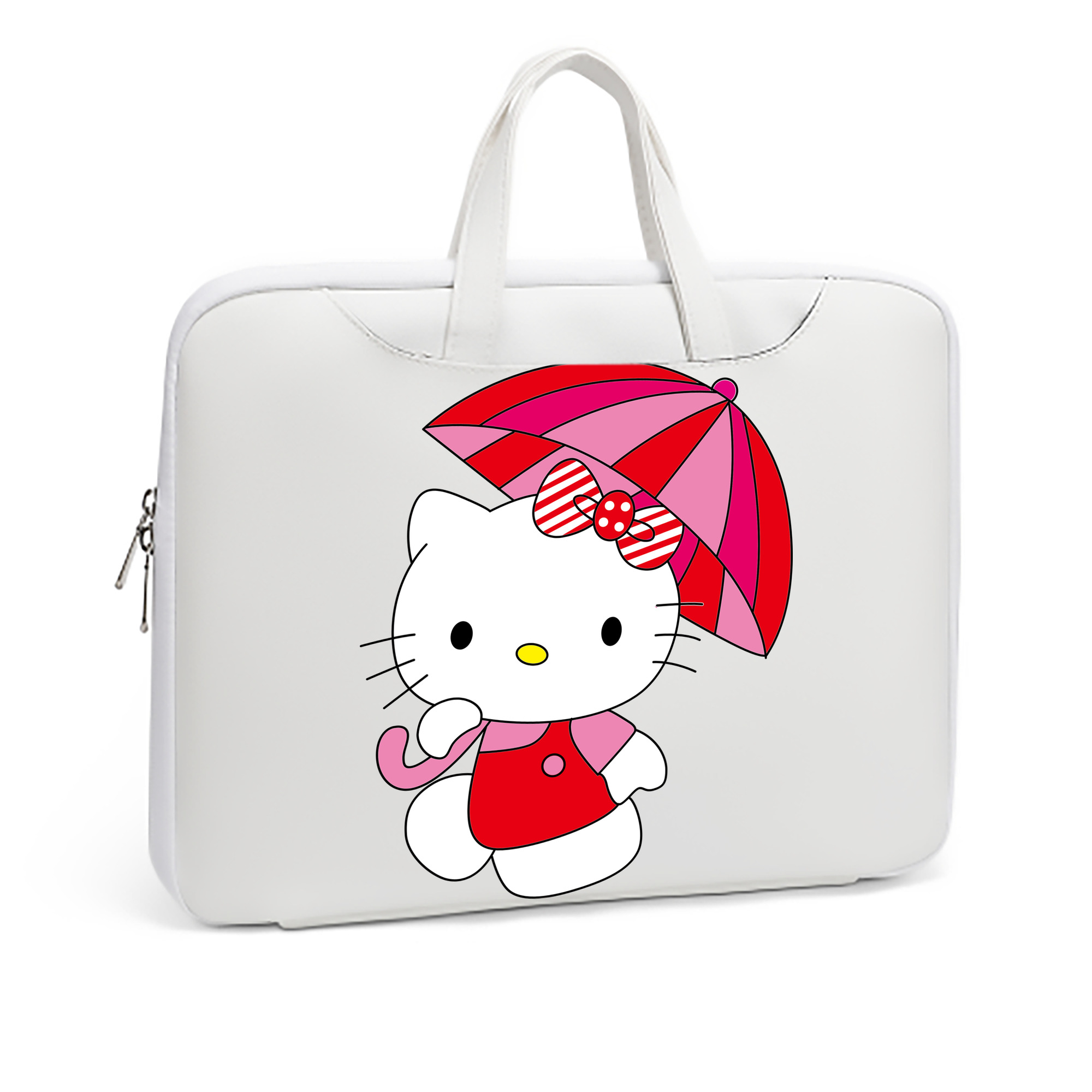 （画像用） Hello Kitty ハローキティ レザーラップトップバッグ　ノートパソコンケース