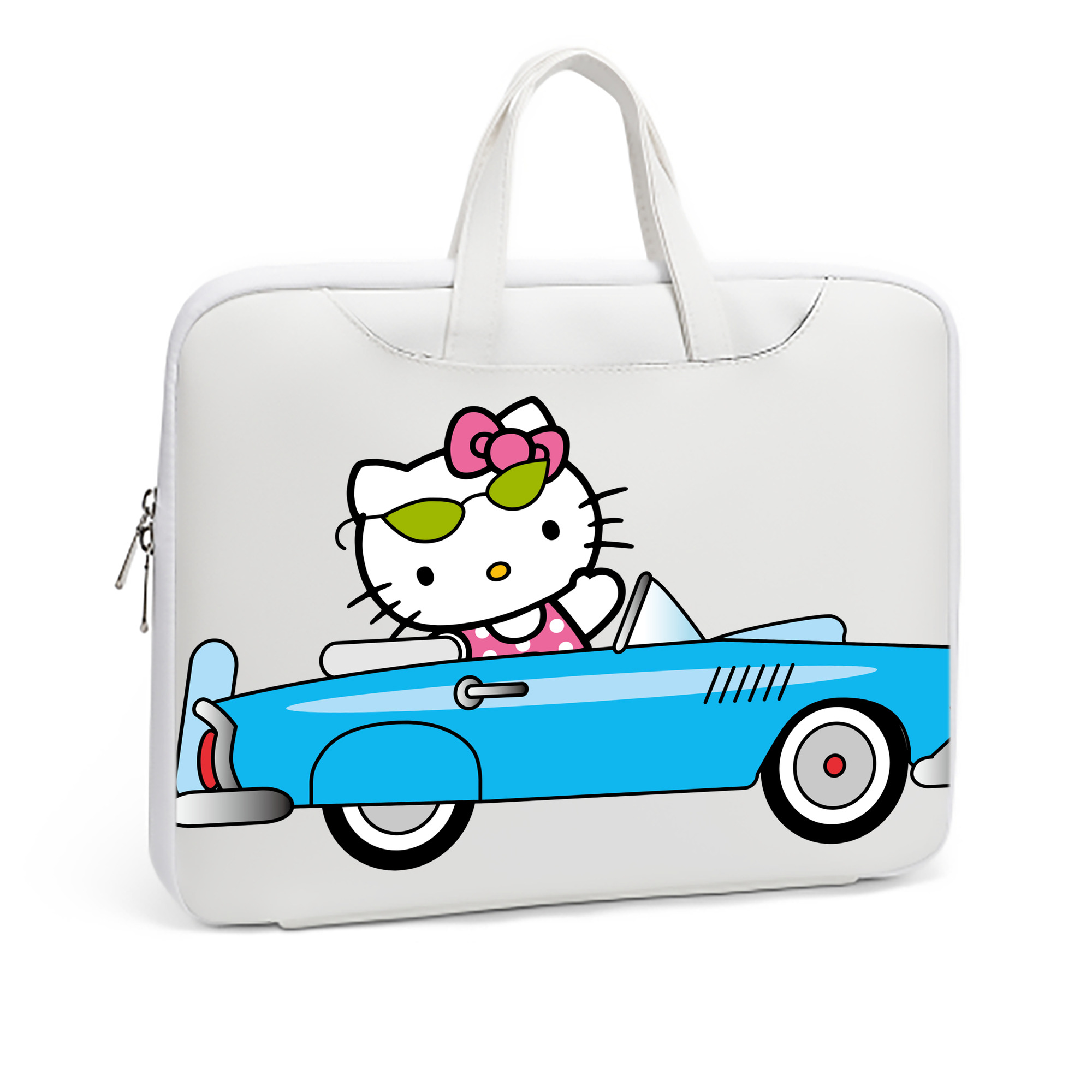 （画像用） Hello Kitty ハローキティ レザーラップトップバッグ　ノートパソコンケース