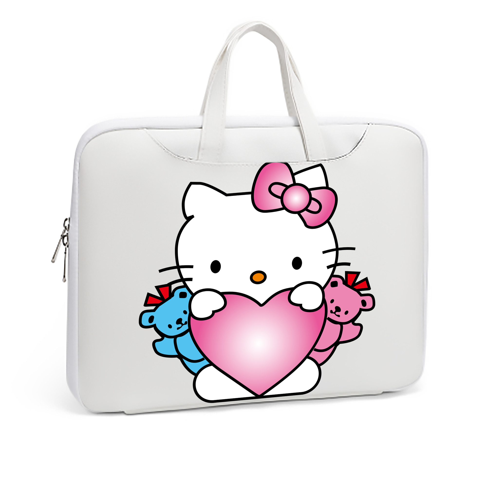 （画像用） Hello Kitty ハローキティ レザーラップトップバッグ　ノートパソコンケース