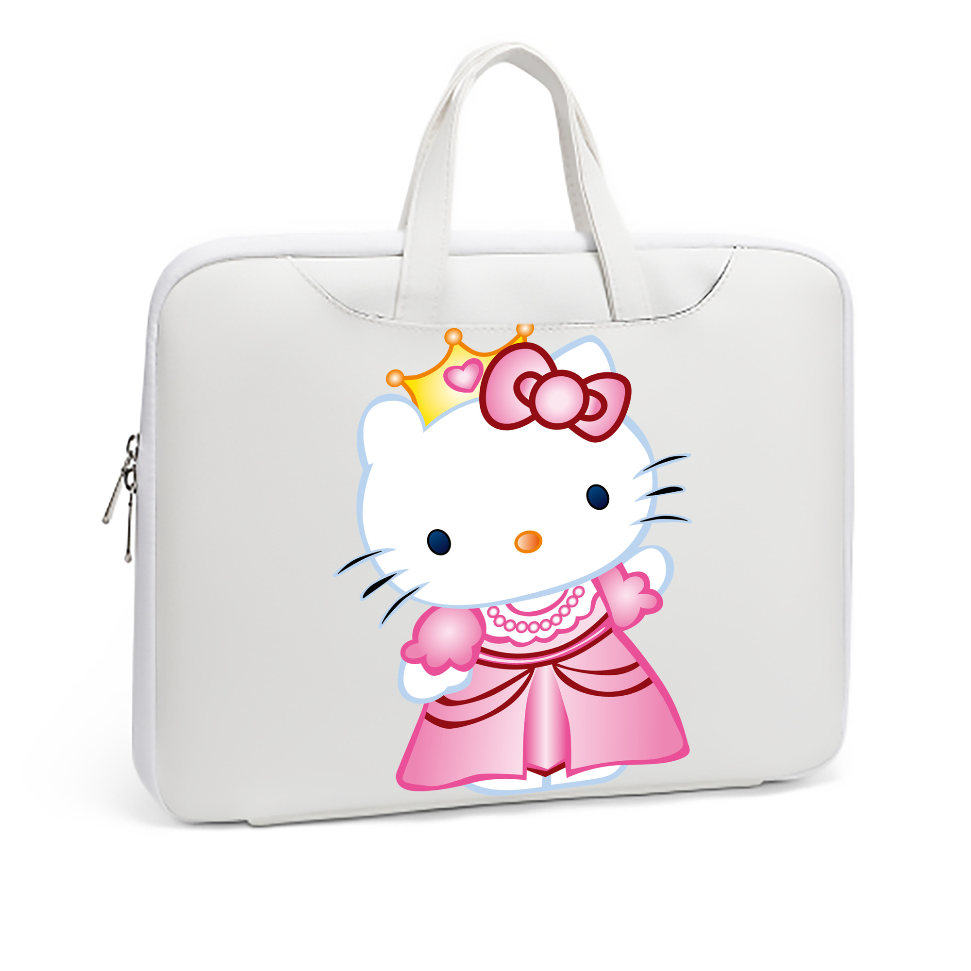 （画像用） Hello Kitty ハローキティ レザーラップトップバッグ　ノートパソコンケース