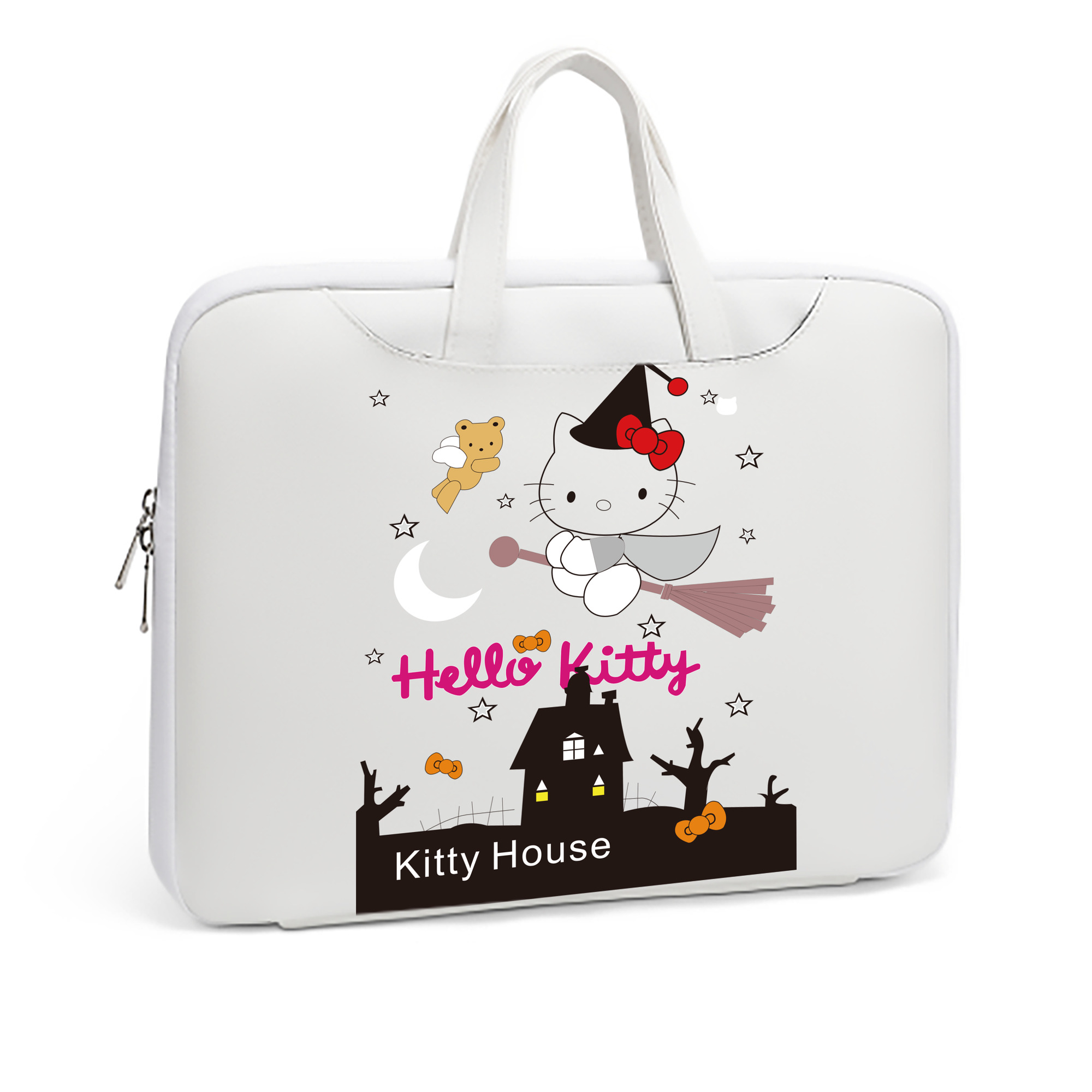 （画像用） Hello Kitty ハローキティ レザーラップトップバッグ　ノートパソコンケース