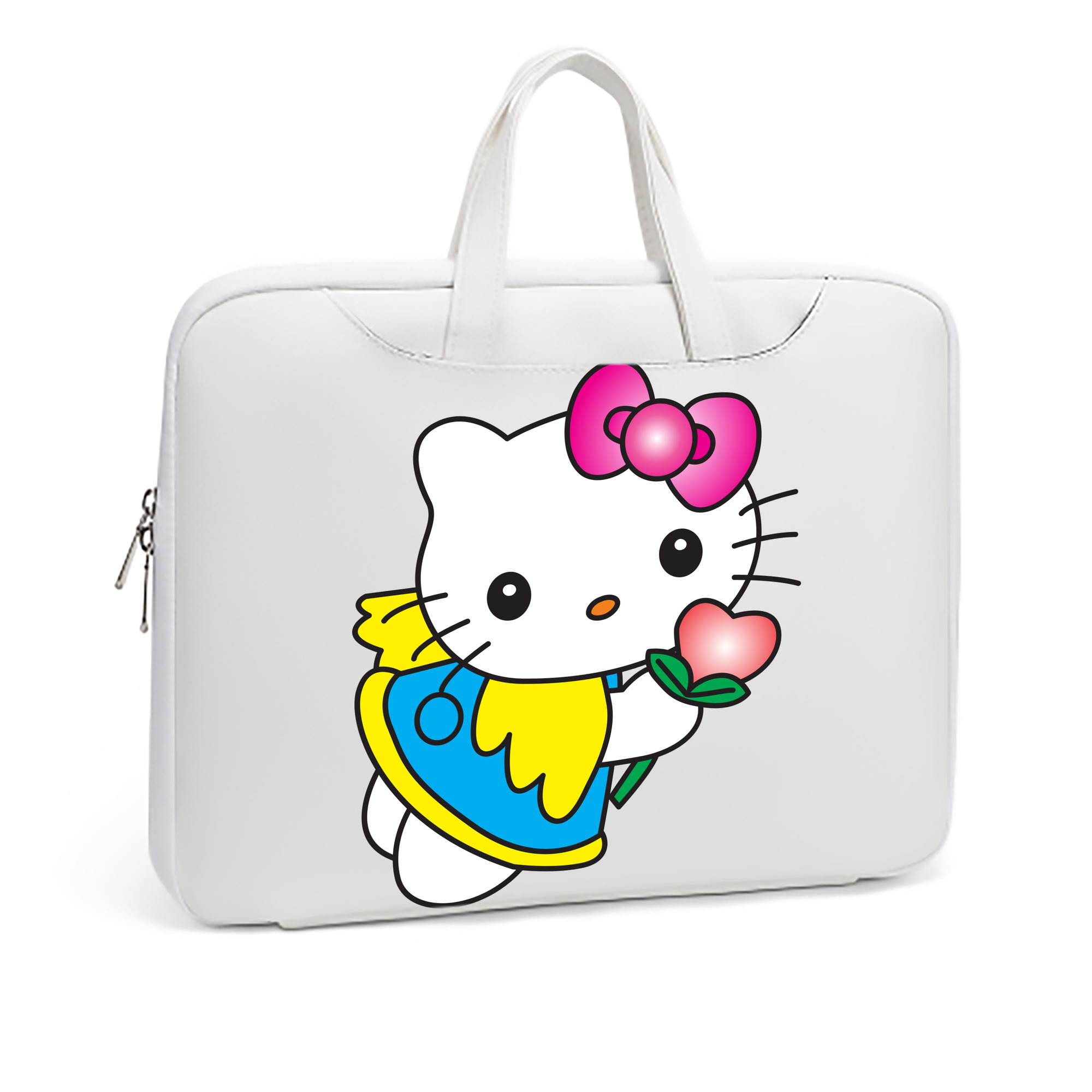 （画像用） Hello Kitty ハローキティ レザーラップトップバッグ　ノートパソコンケース