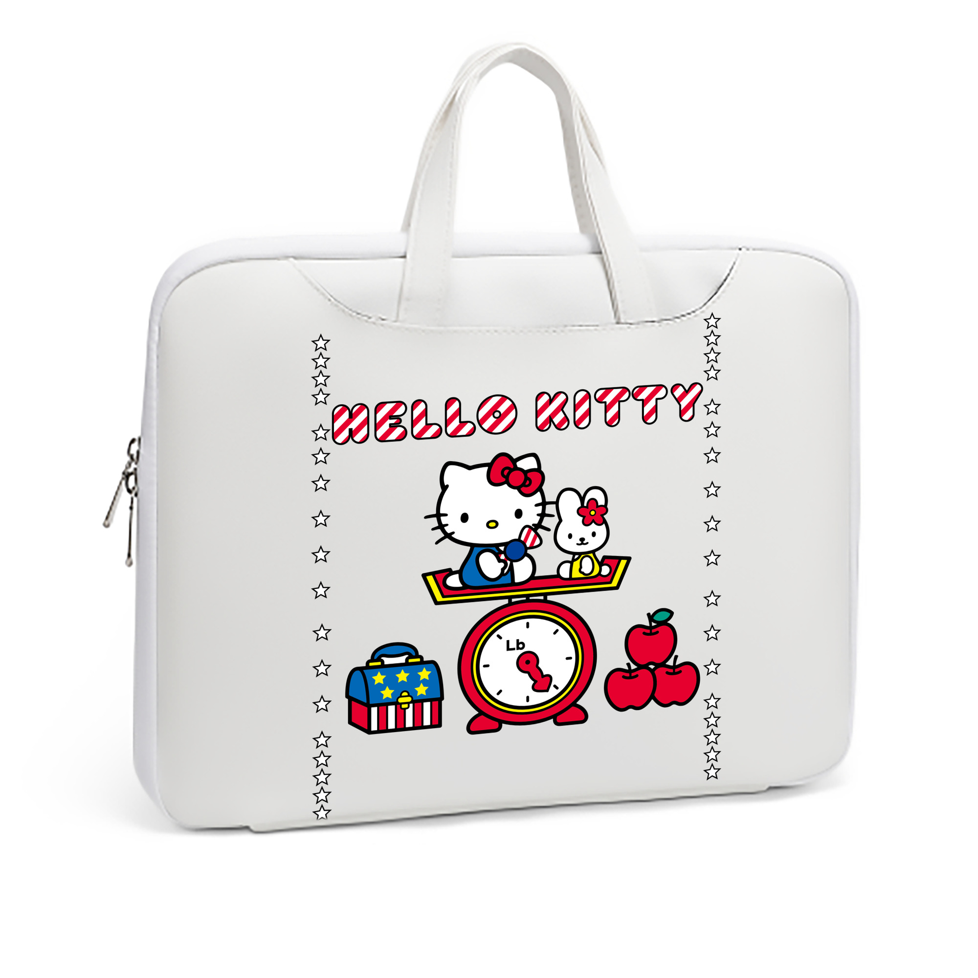 （画像用） Hello Kitty ハローキティ レザーラップトップバッグ　ノートパソコンケース