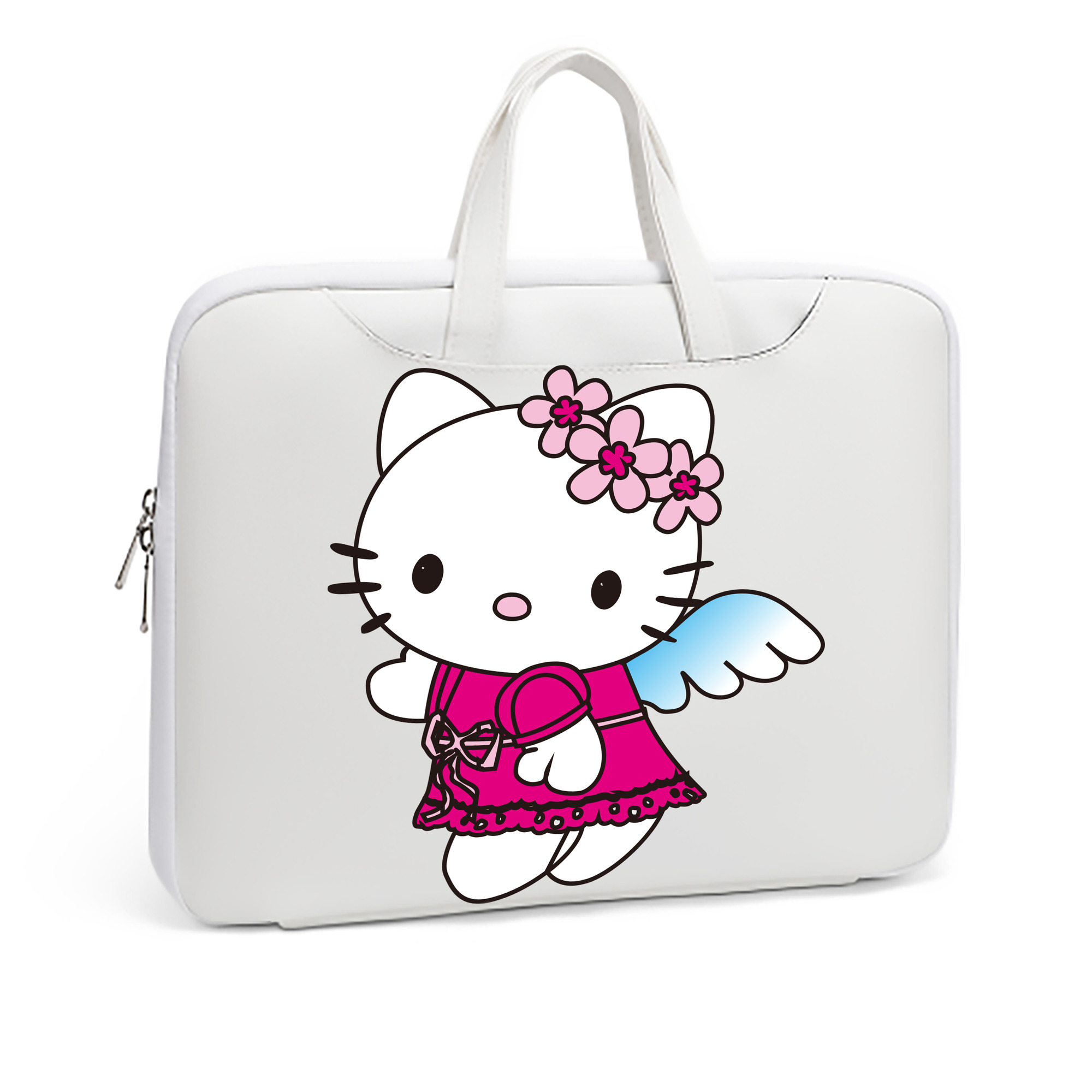 （画像用） Hello Kitty ハローキティ レザーラップトップバッグ　ノートパソコンケース