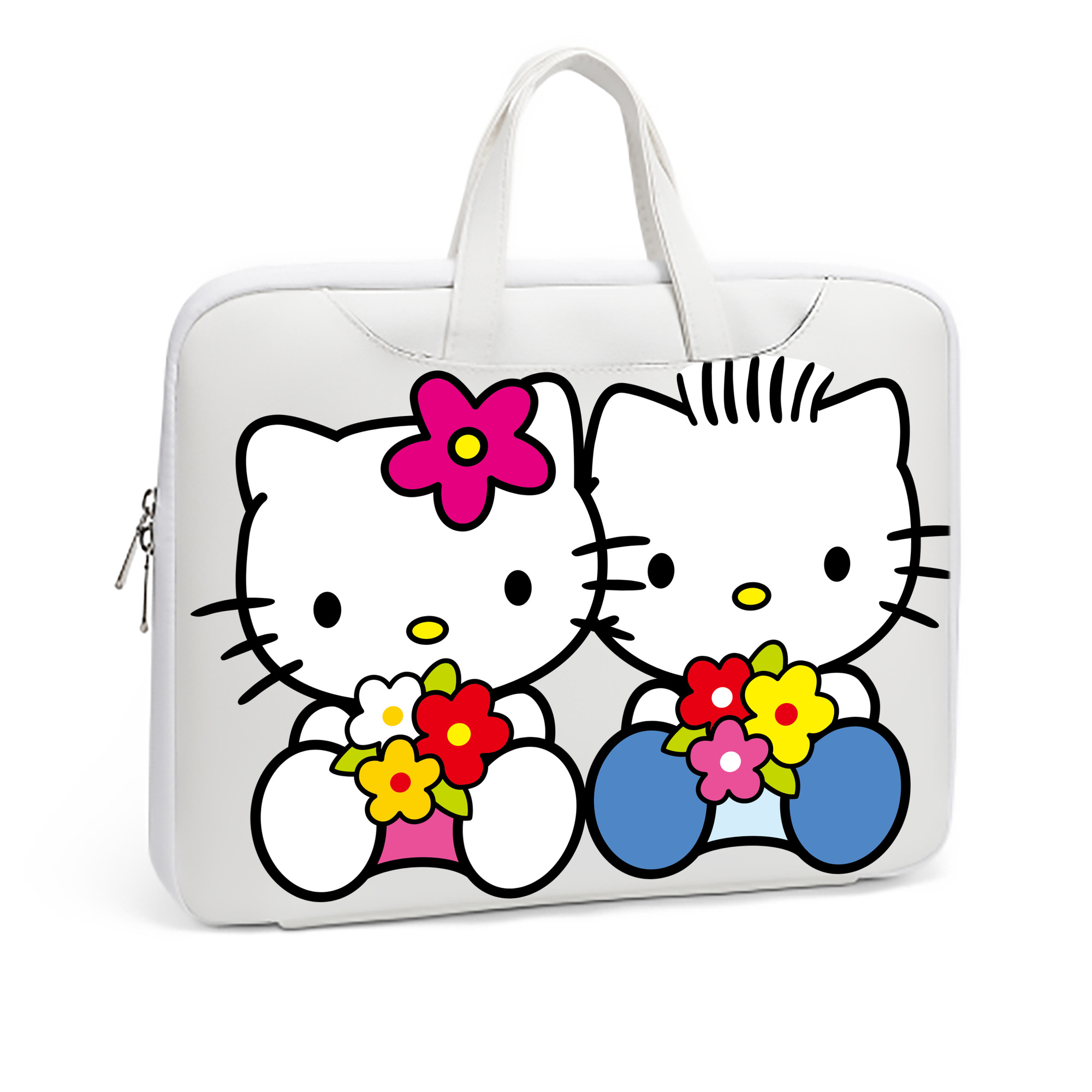 （画像用） Hello Kitty ハローキティ レザーラップトップバッグ　ノートパソコンケース