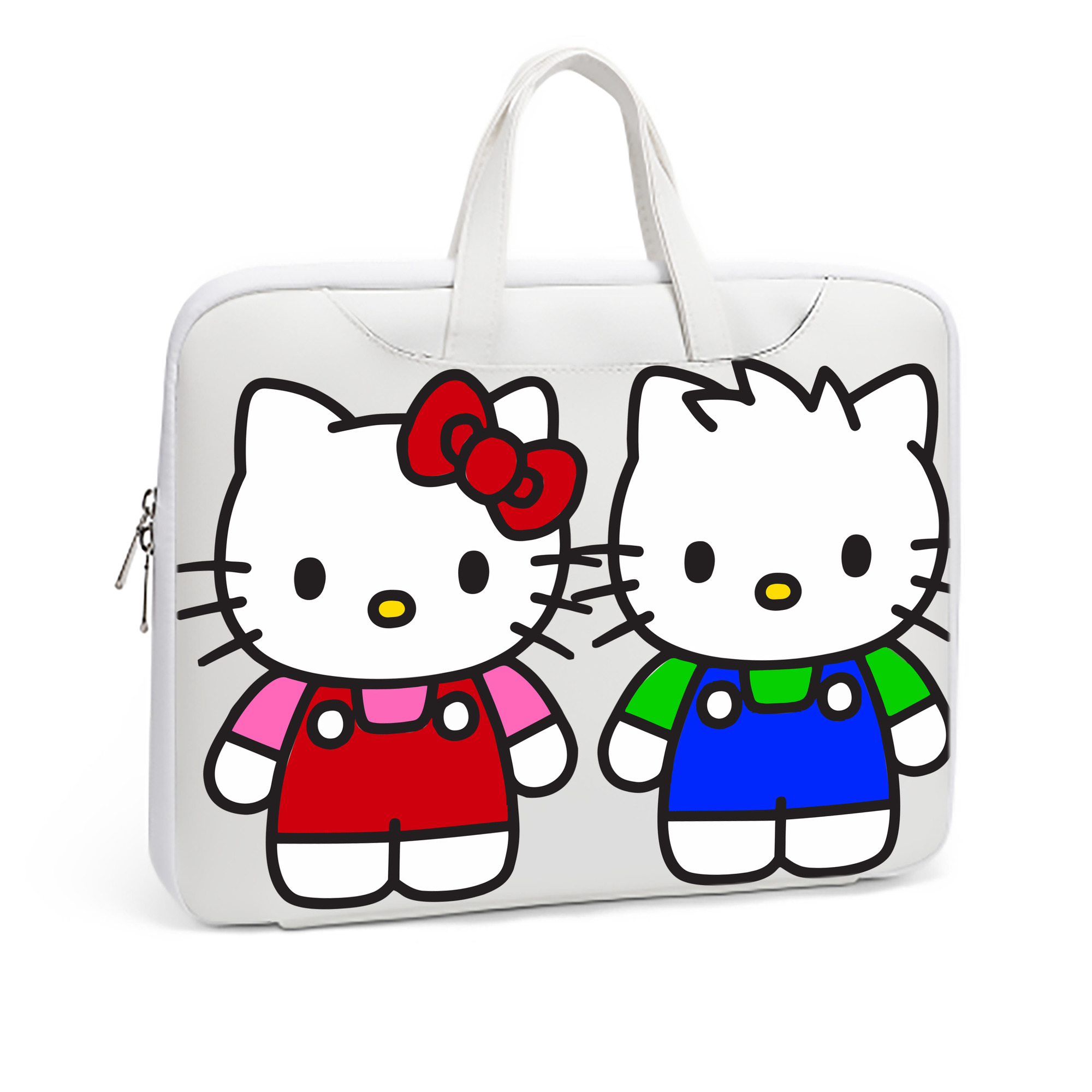 （画像用） Hello Kitty ハローキティ レザーラップトップバッグ　ノートパソコンケース