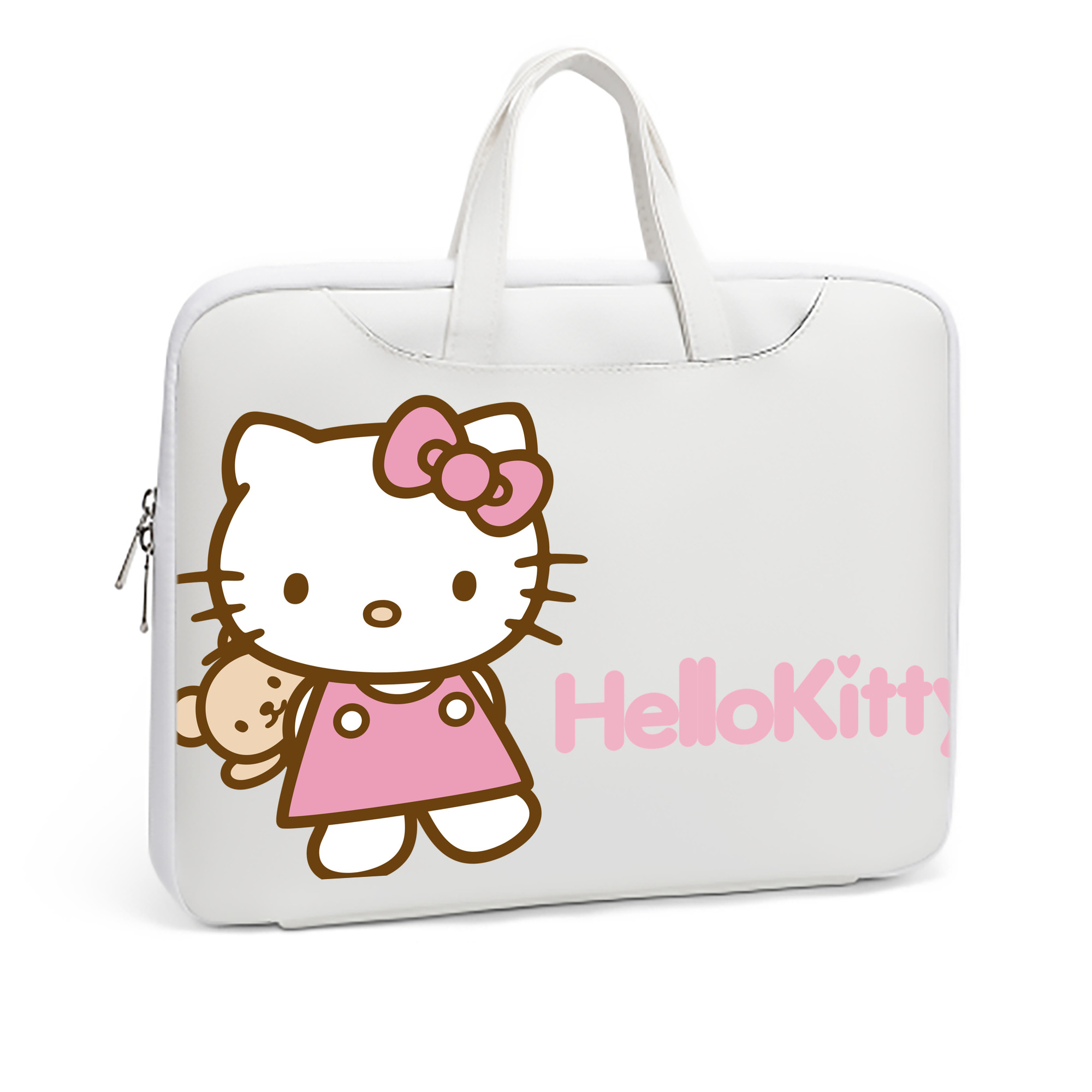 （画像用） Hello Kitty ハローキティ レザーラップトップバッグ　ノートパソコンケース
