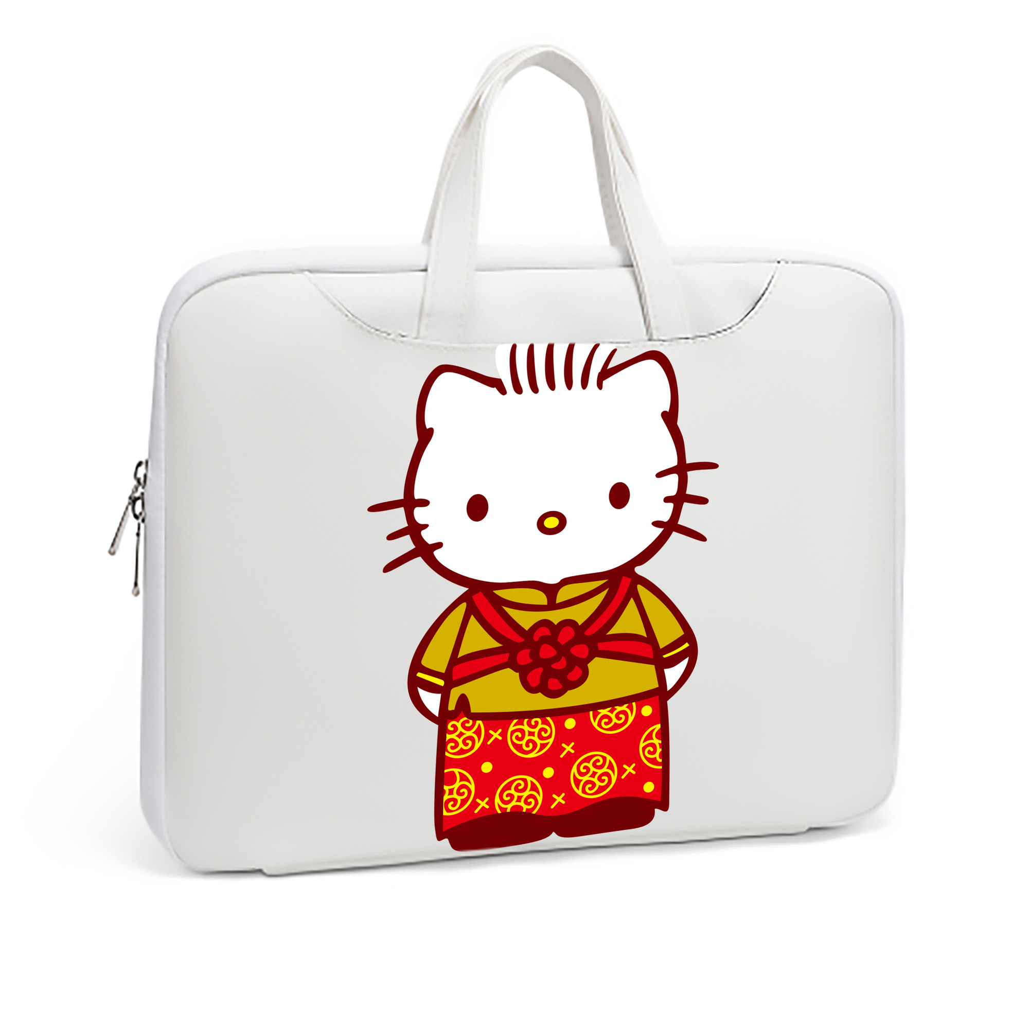 （画像用） Hello Kitty ハローキティ レザーラップトップバッグ　ノートパソコンケース