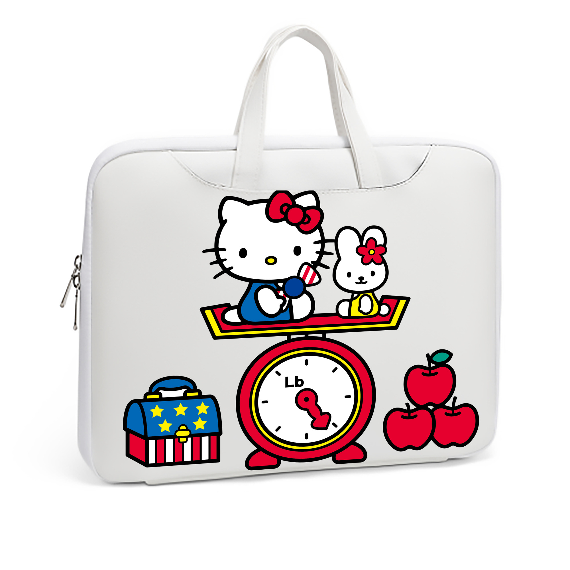 （画像用） Hello Kitty ハローキティ レザーラップトップバッグ　ノートパソコンケース
