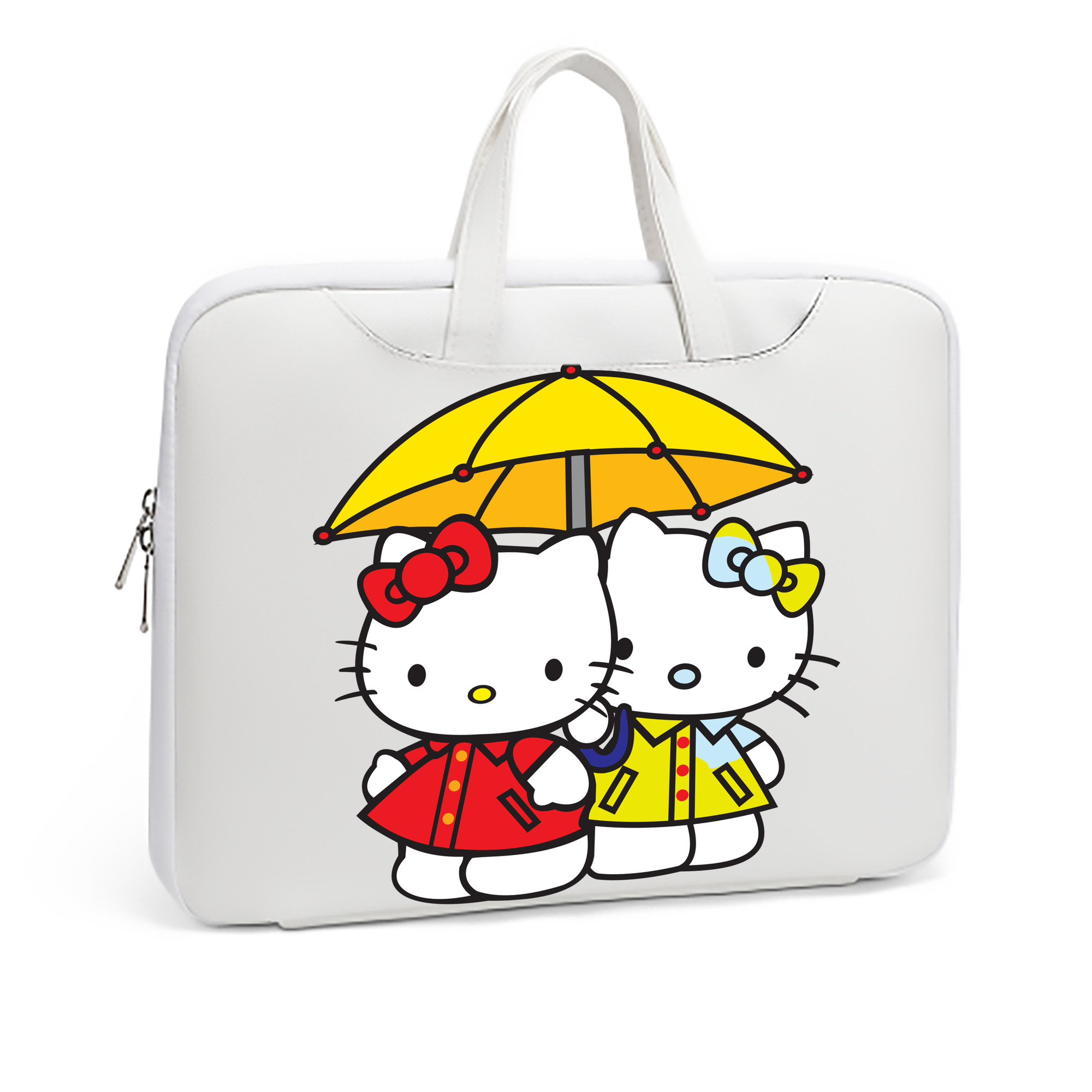 （画像用） Hello Kitty ハローキティ レザーラップトップバッグ　ノートパソコンケース