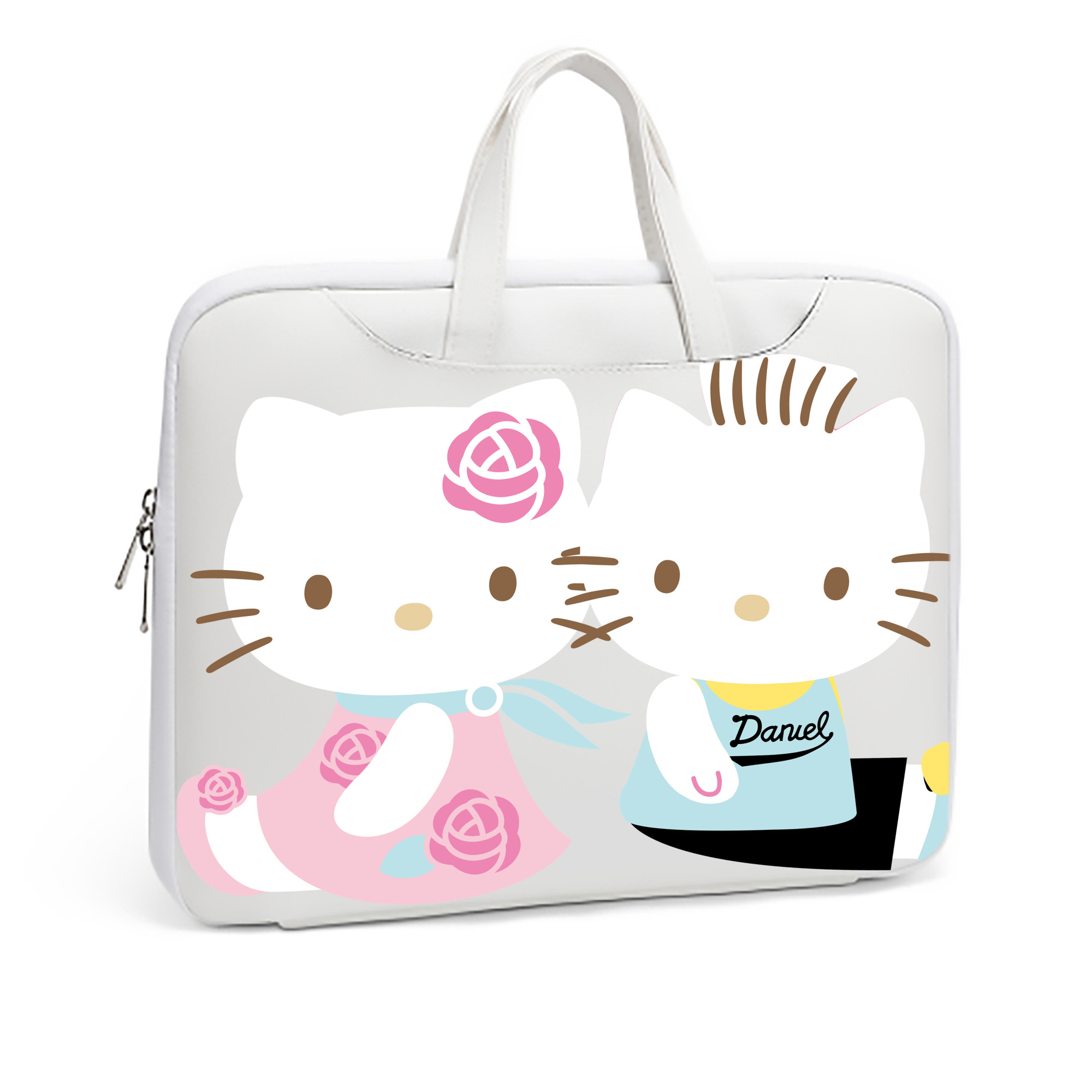 （画像用） Hello Kitty ハローキティ レザーラップトップバッグ　ノートパソコンケース