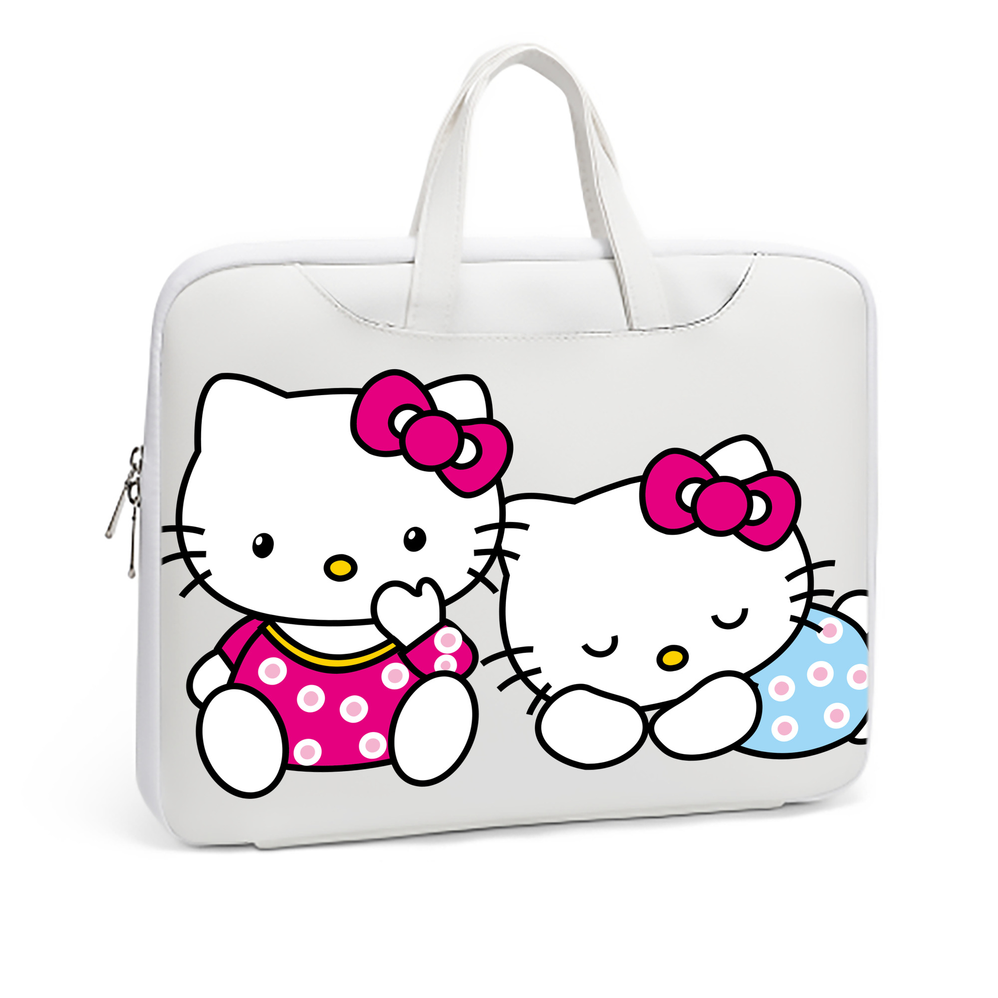 （画像用） Hello Kitty ハローキティ レザーラップトップバッグ　ノートパソコンケース