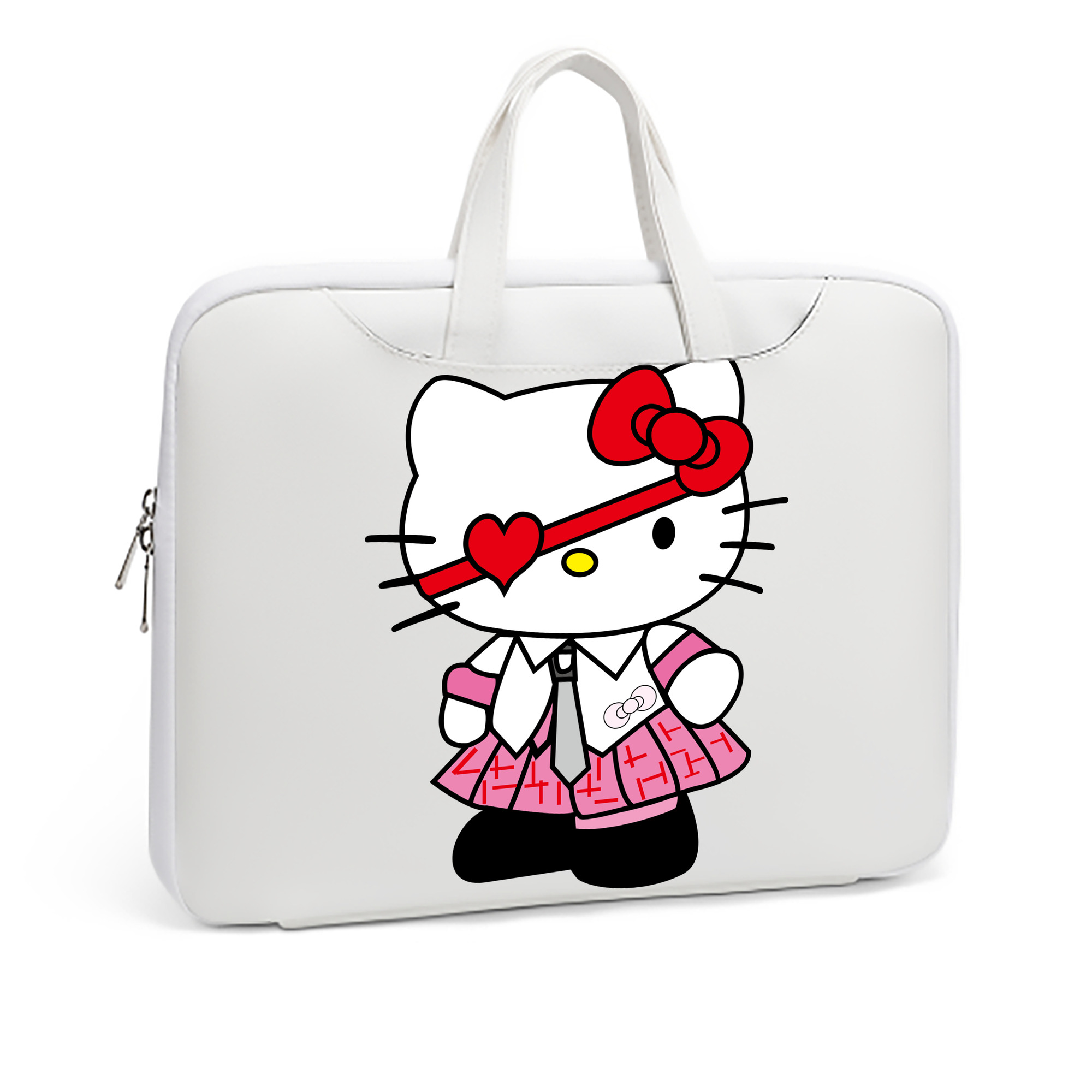 （画像用） Hello Kitty ハローキティ レザーラップトップバッグ　ノートパソコンケース