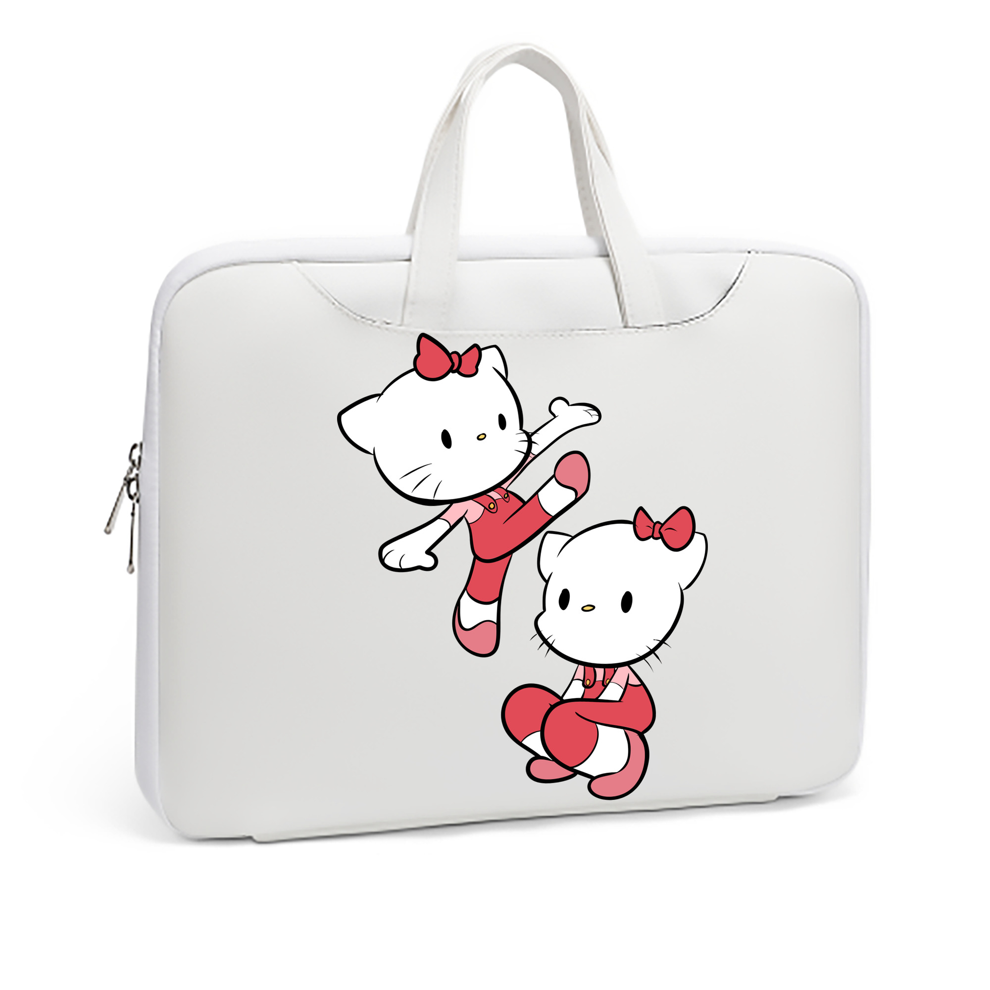 （画像用） Hello Kitty ハローキティ レザーラップトップバッグ　ノートパソコンケース