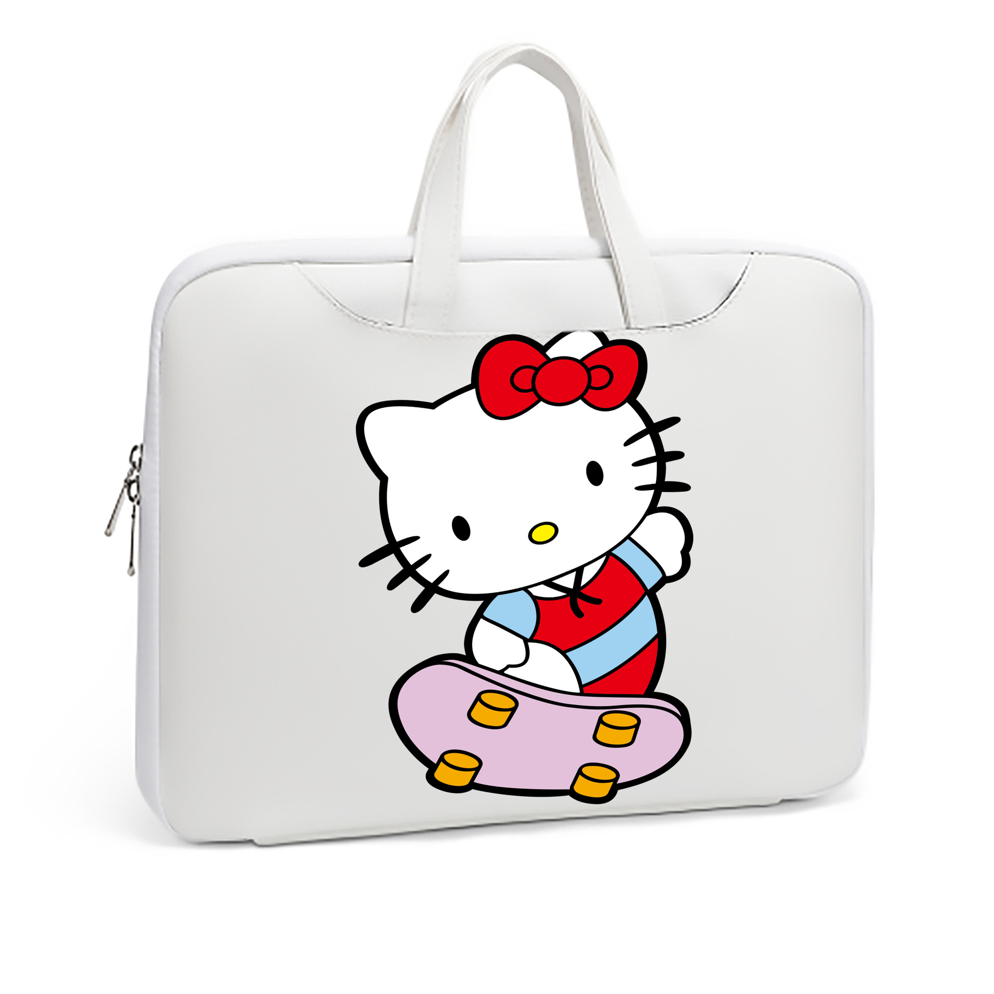 （画像用） Hello Kitty ハローキティ レザーラップトップバッグ　ノートパソコンケース