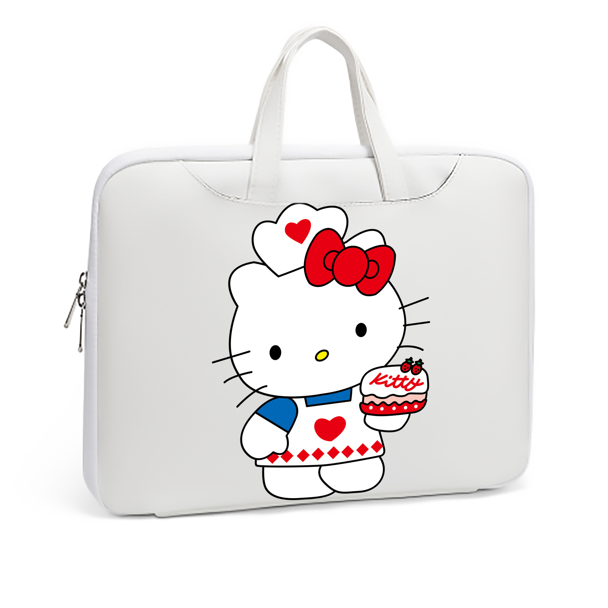 （画像用） Hello Kitty ハローキティ レザーラップトップバッグ　ノートパソコンケース