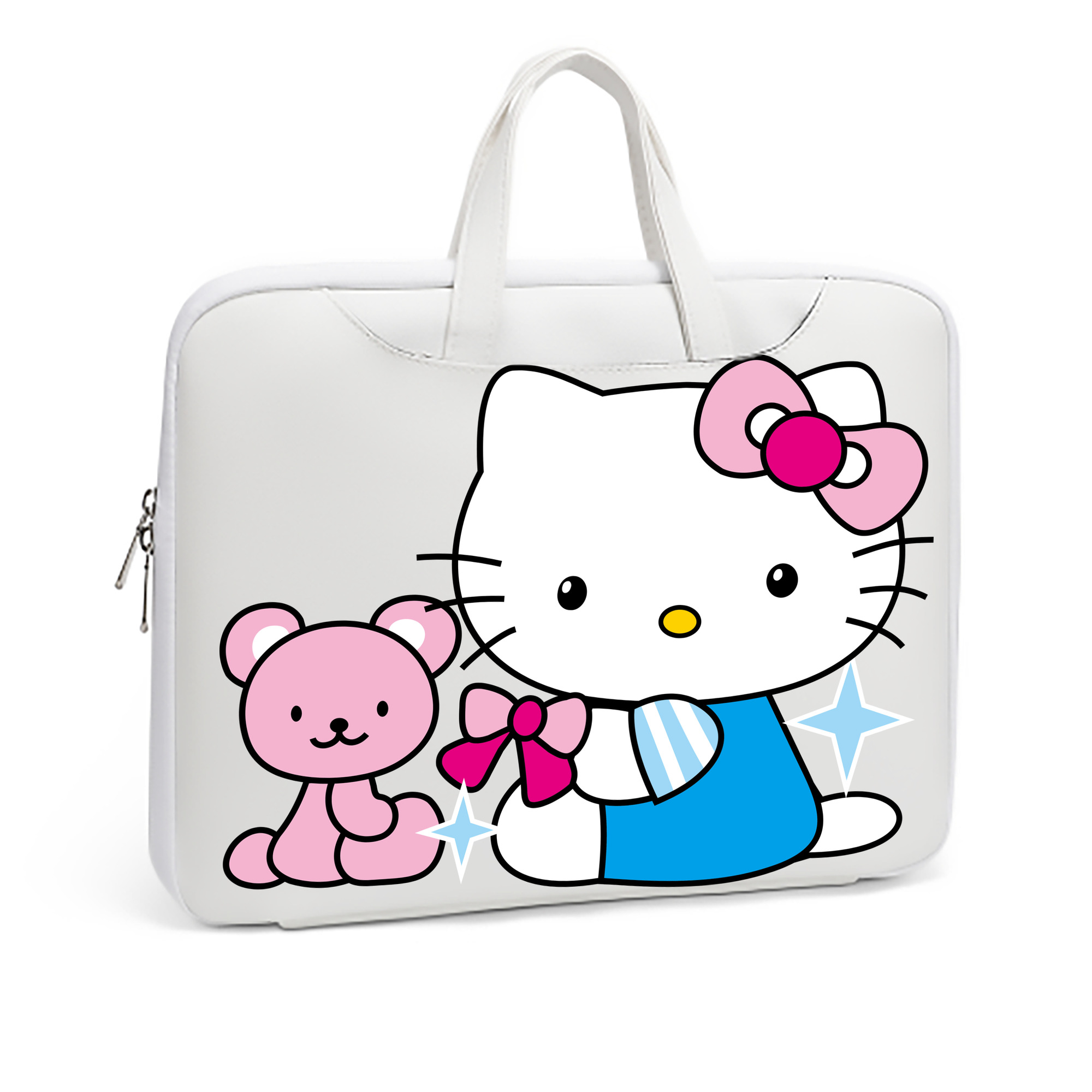（画像用） Hello Kitty ハローキティ レザーラップトップバッグ　ノートパソコンケース