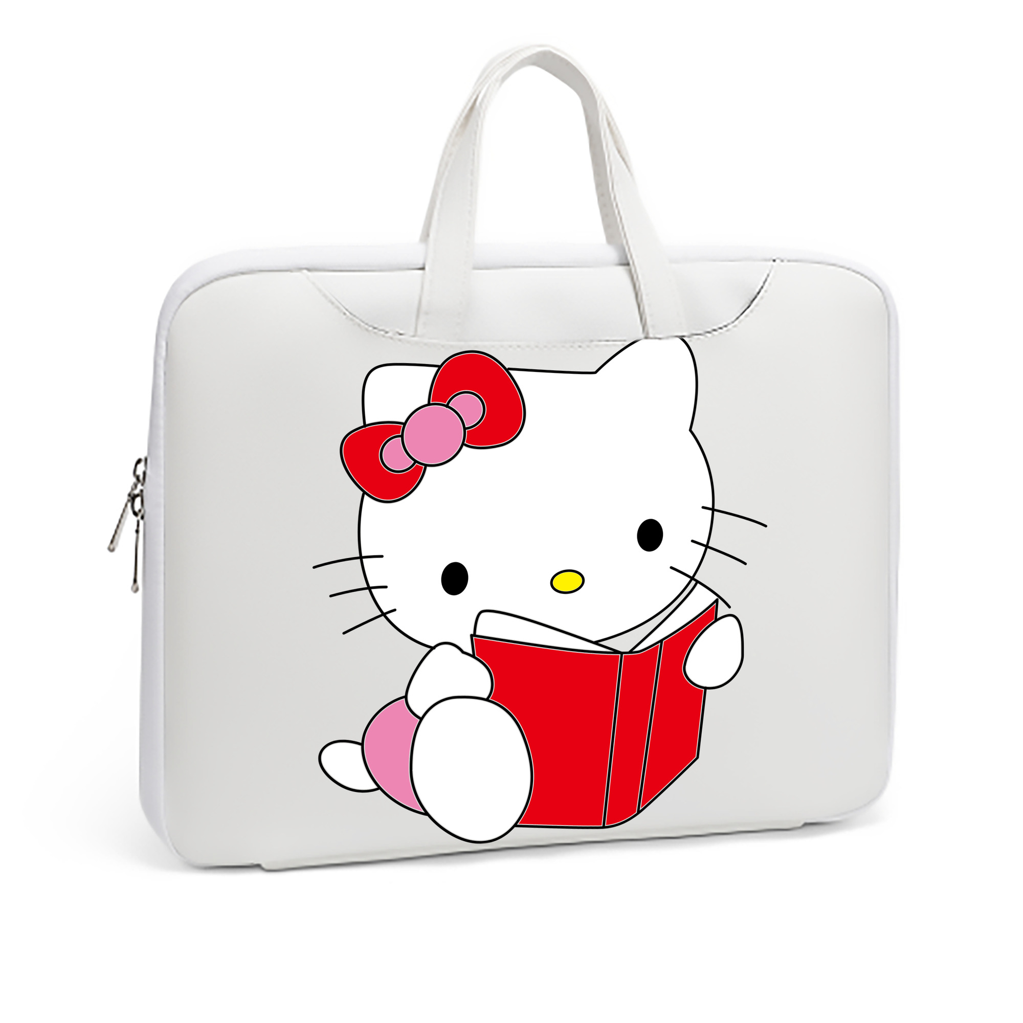 （画像用） Hello Kitty ハローキティ レザーラップトップバッグ　ノートパソコンケース