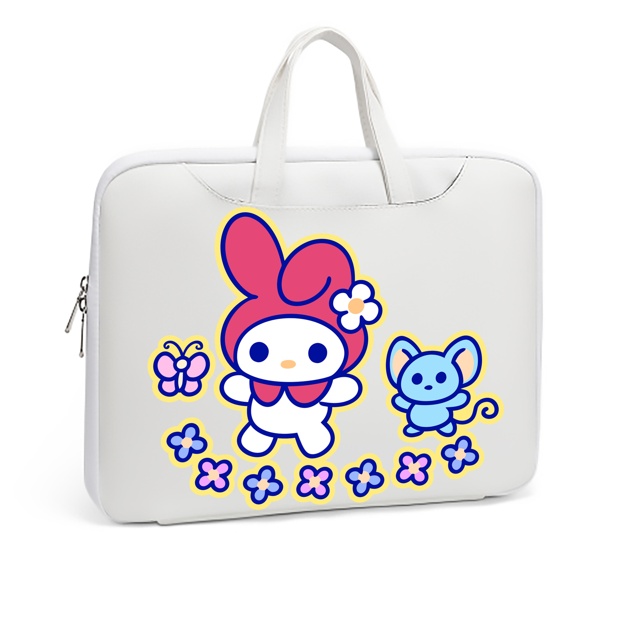 （画像用） Hello Kitty ハローキティ レザーラップトップバッグ　ノートパソコンケース