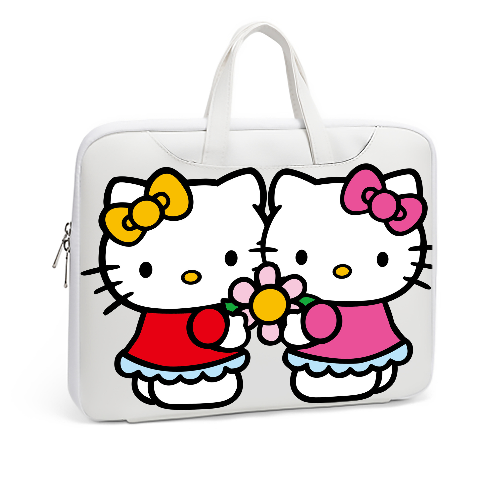 （画像用） Hello Kitty ハローキティ レザーラップトップバッグ　ノートパソコンケース
