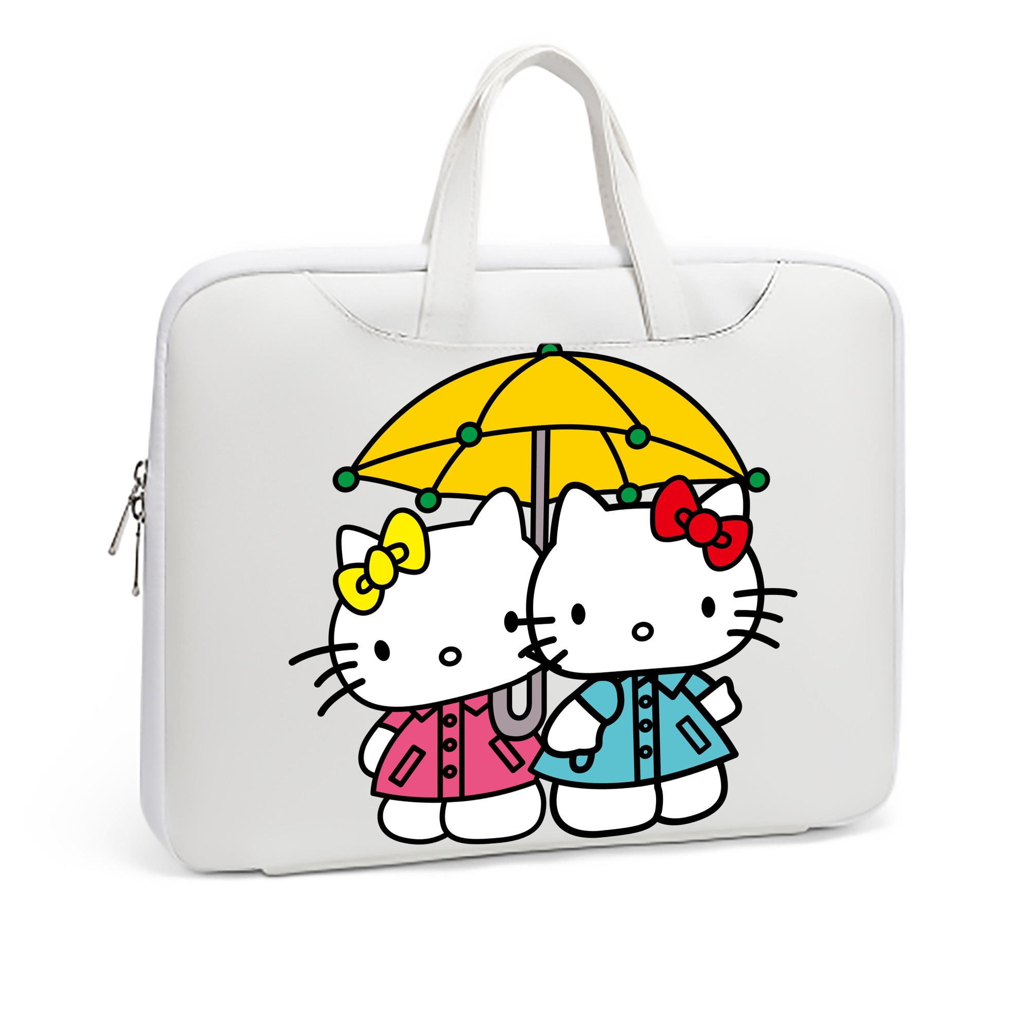 （画像用） Hello Kitty ハローキティ レザーラップトップバッグ　ノートパソコンケース