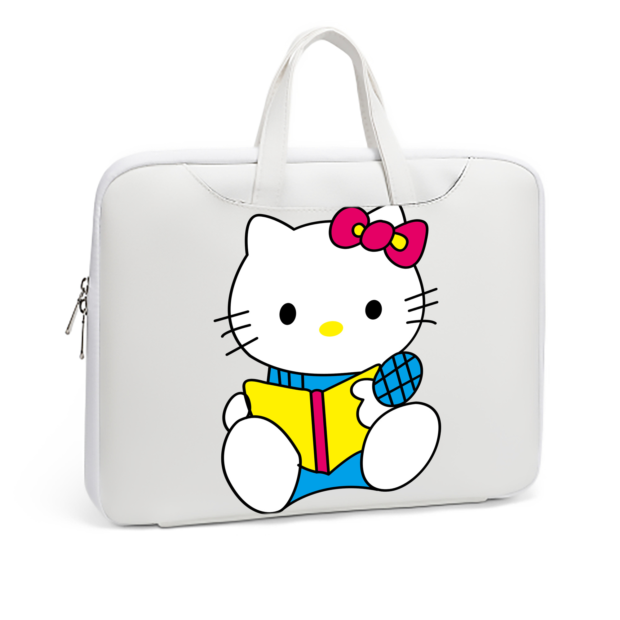 （画像用） Hello Kitty ハローキティ レザーラップトップバッグ　ノートパソコンケース